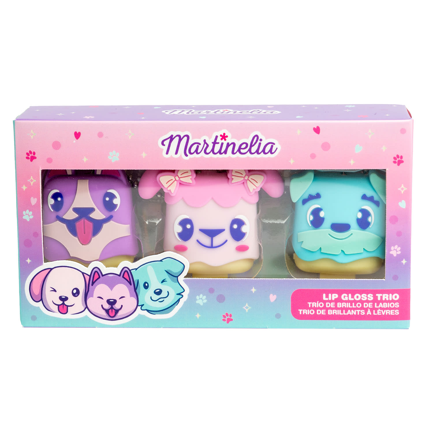 Martinelia World Lip Gloss Trio