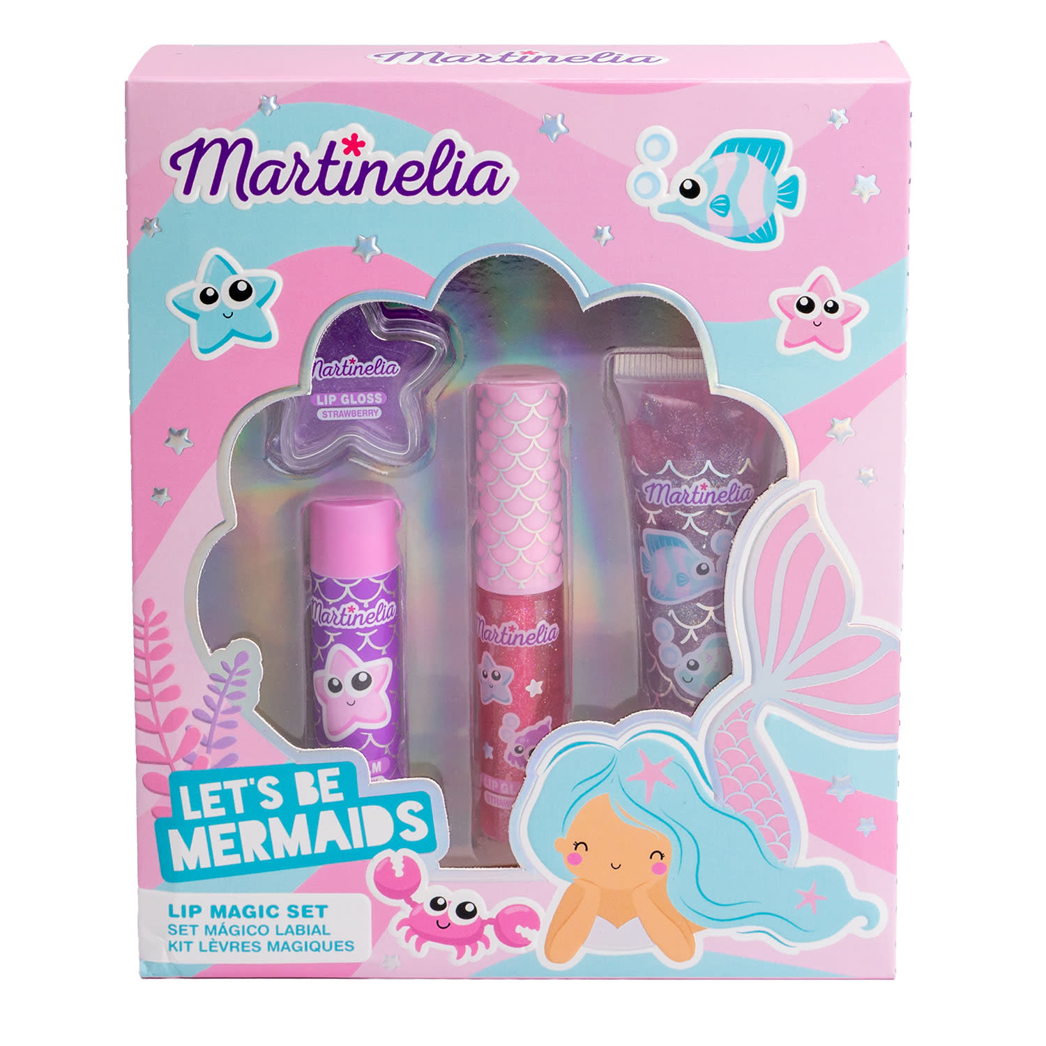 Martinelia Let'S Be Mermaids Lip Magic Set