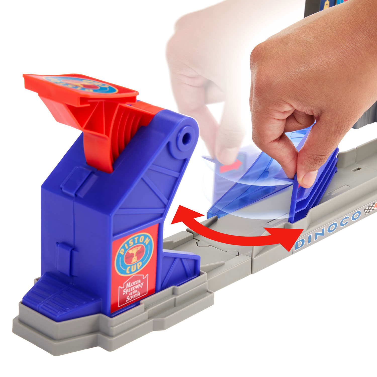 Εικόνα 3 του Hot Wheels Cars - Μεγάλη Πίστα Αγώνων Piston Cup Για Κόλπα