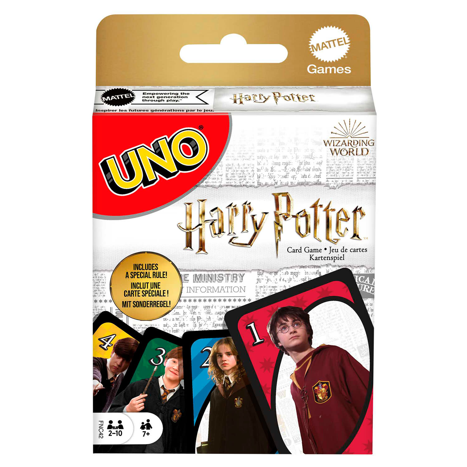 Mattel Uno Harry Potter - Eng