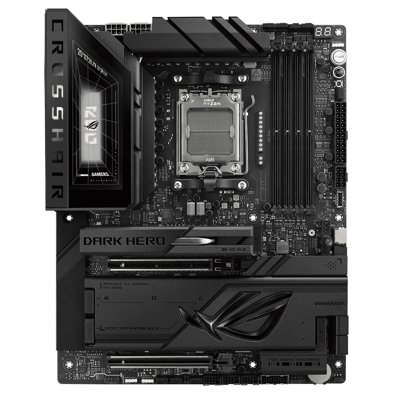 Asus Motherboard X870E ROG CROSSHAIR X870E DARK HERO (X870E/AM5/DDR5)