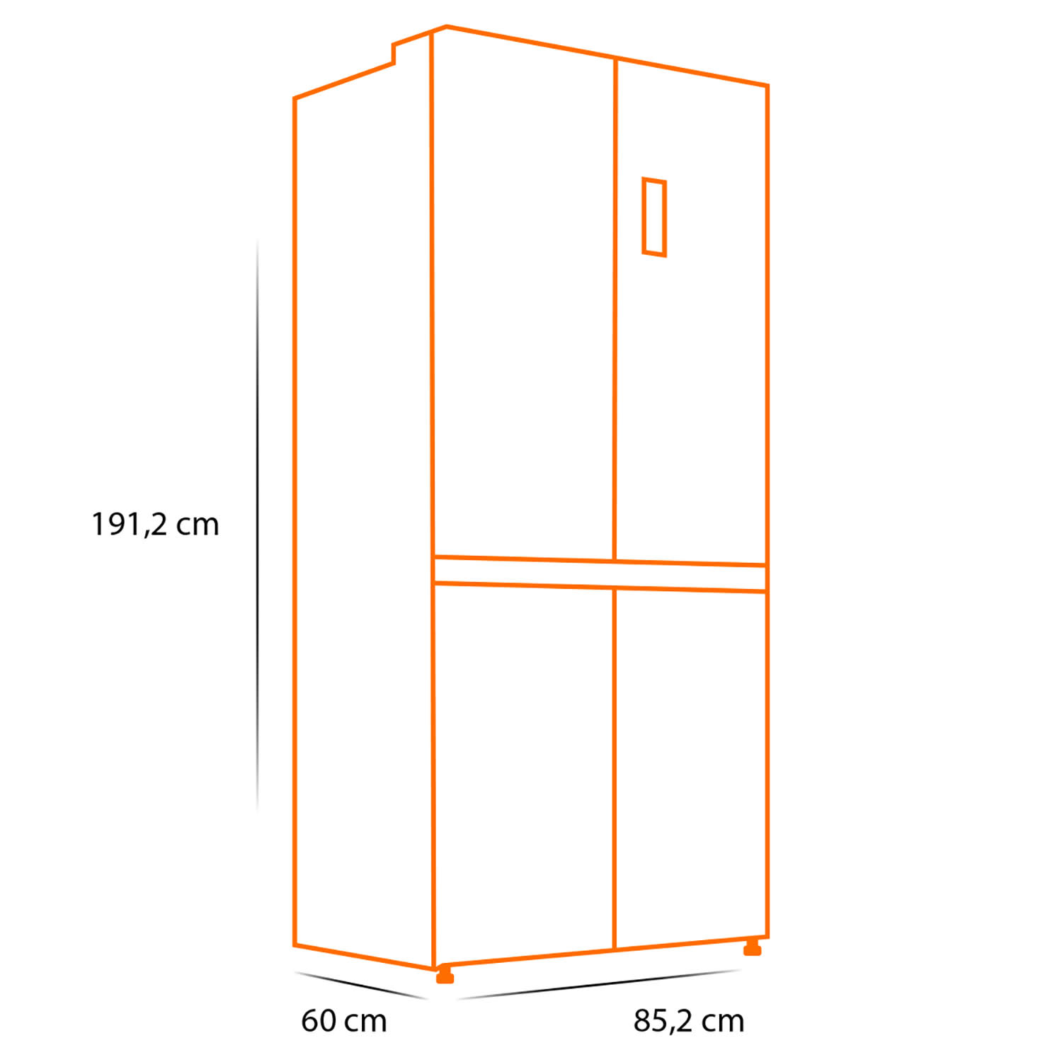 Εικόνα 6 του Xiaomi LTP4567GR Ντουλάπα Brushed Silver