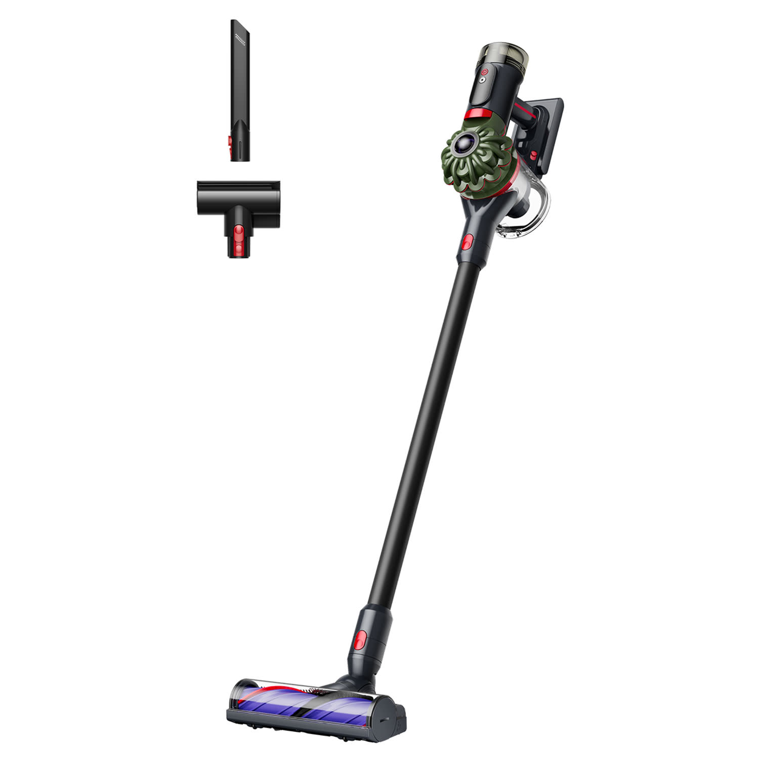 Dyson Σκούπα Stick Επαναφ/μενη V8 Cyclone Army Green/Black