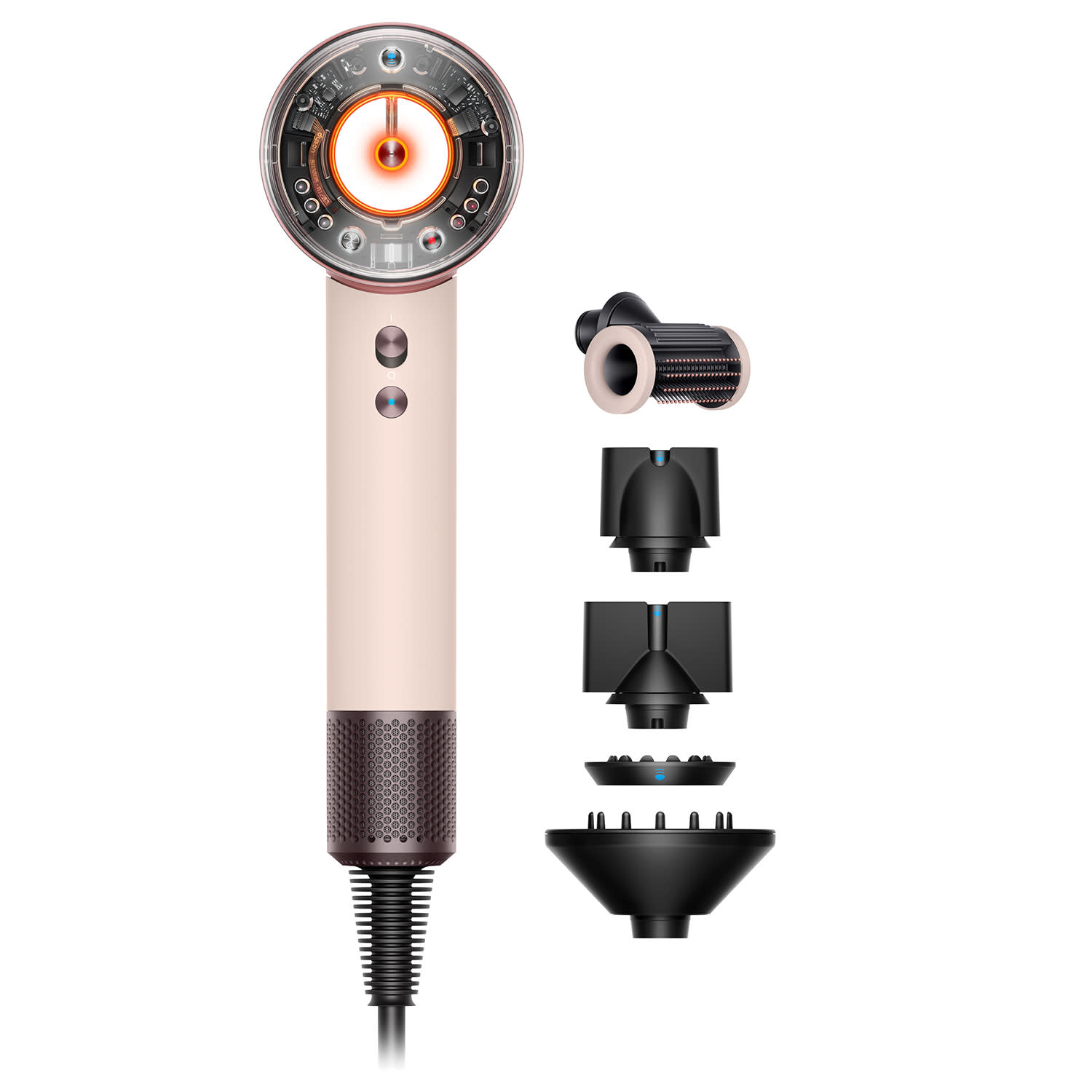 Dyson Supersonic Nural Σεσουάρ HD16 Straight+Wavy Pink 1.600,0 W