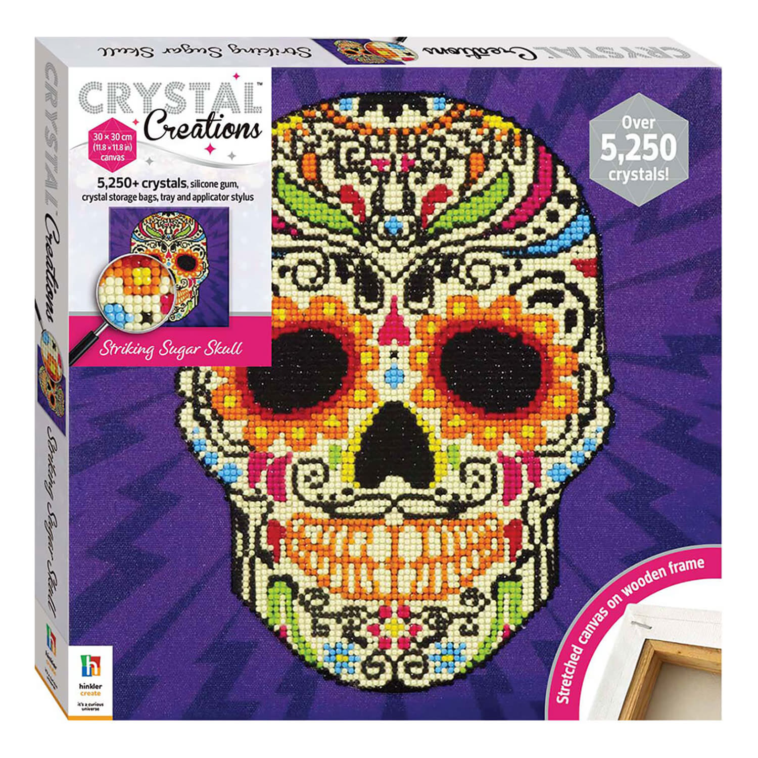 Crystal Creations Striking Sugar Skull