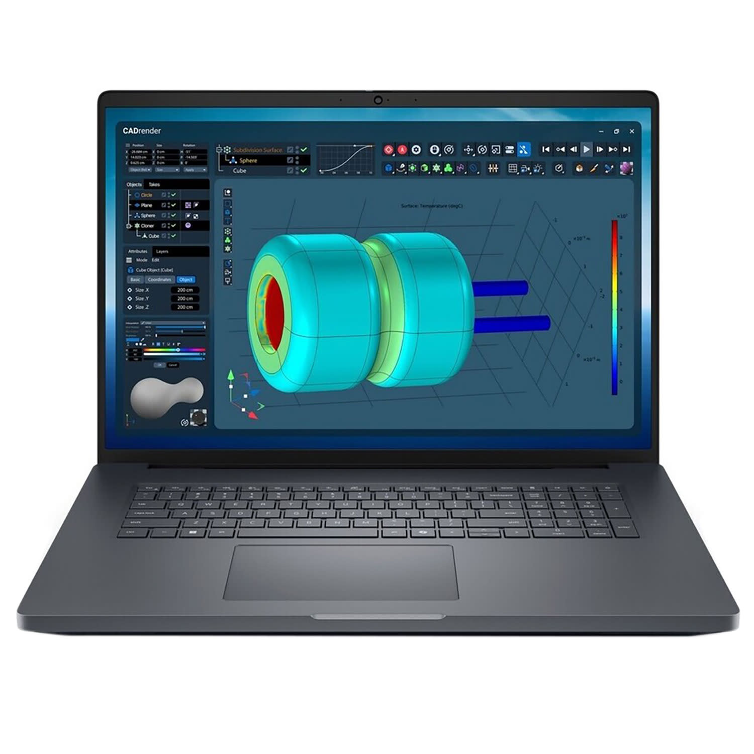 Dell Pro Max 18 Laptop 18" WVA (Core Ultra 9 285HX/64 GB/1 TB/RTX PRO 3000 12 GB/Windows 11 Pro)