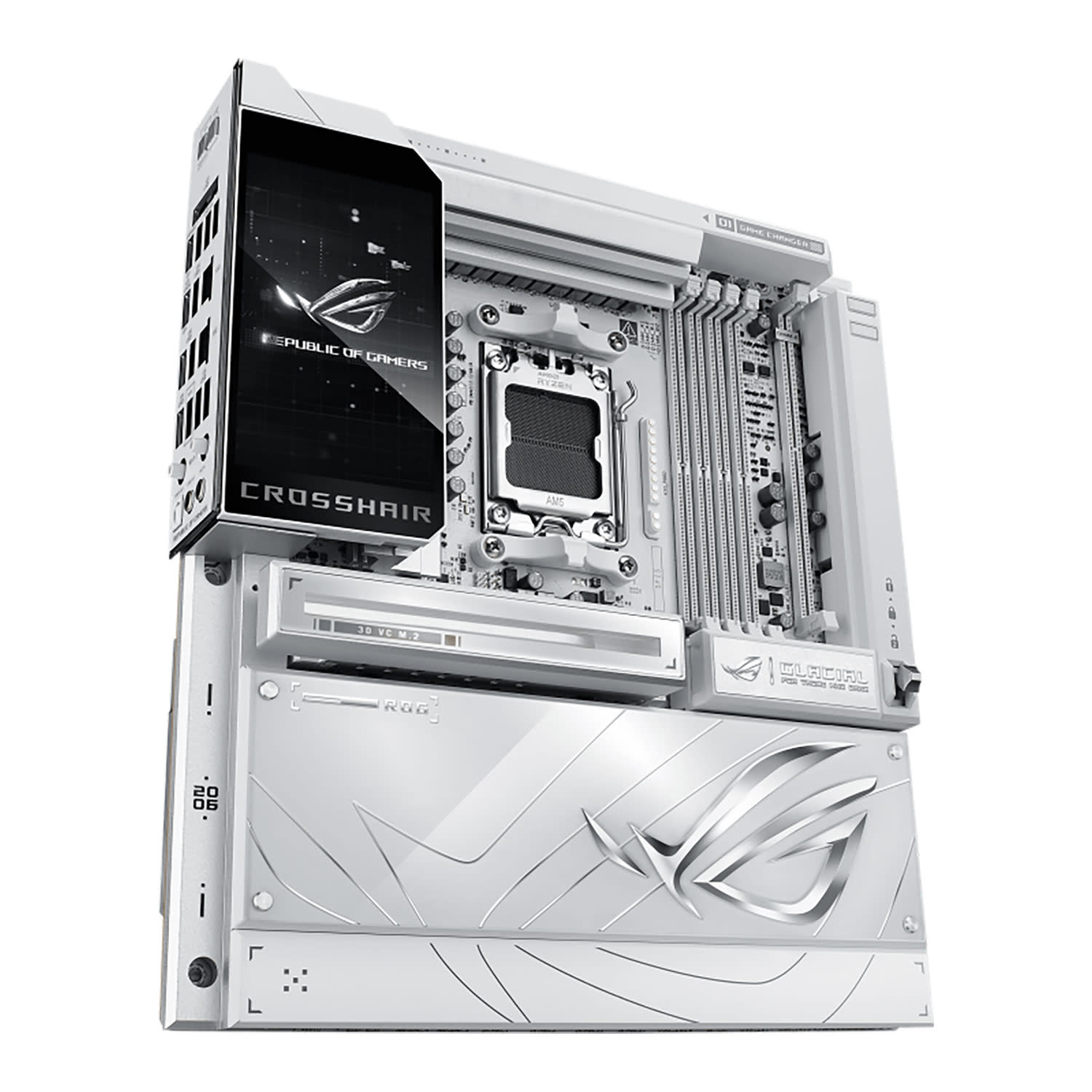 Κάνε κλικ για να δεις την εικόνα 4 του Asus Motherboard X870E ROG CROSSHAIR GLACIAL (X870E/AM5/DDR5)