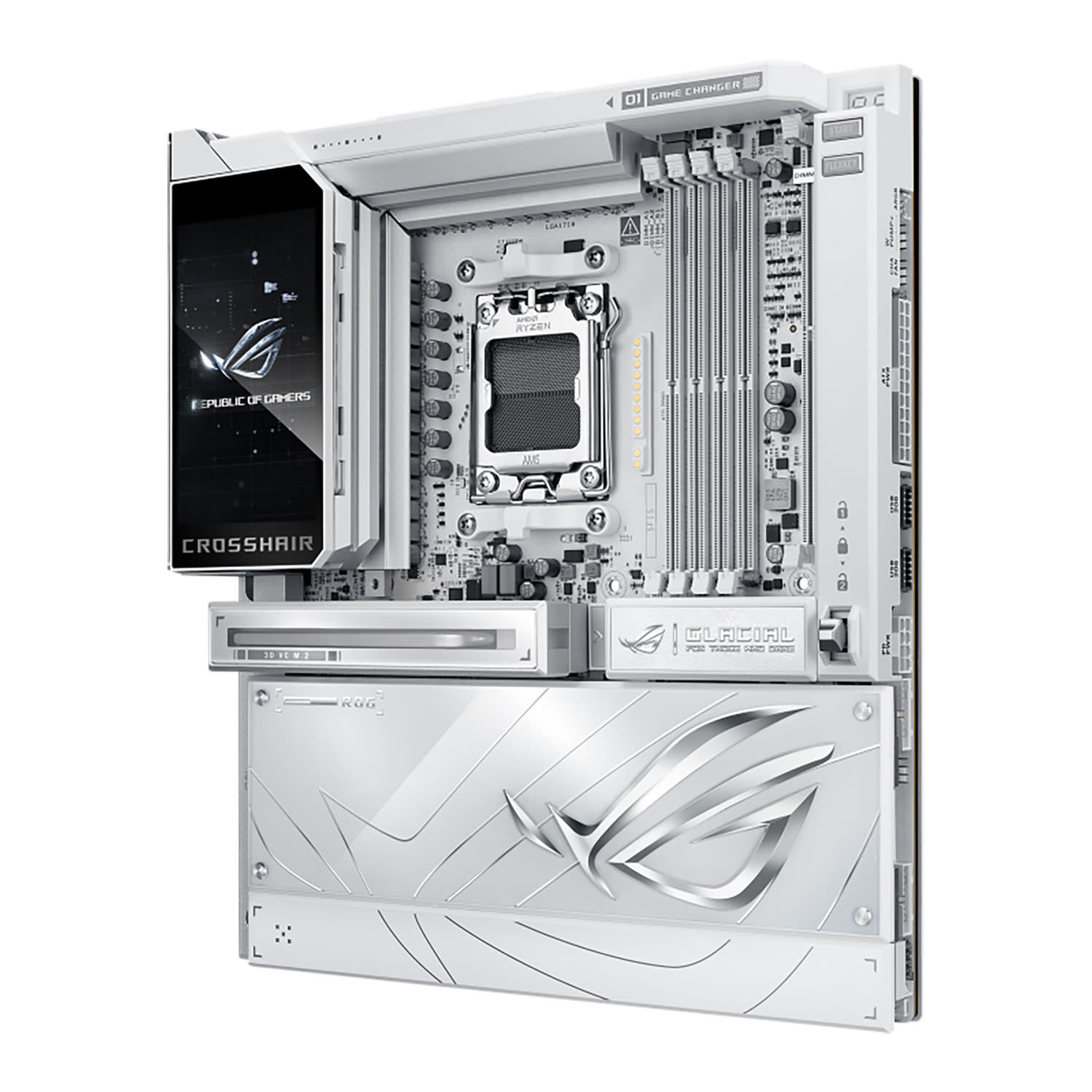 Κάνε κλικ για να δεις την εικόνα 6 του Asus Motherboard X870E ROG CROSSHAIR GLACIAL (X870E/AM5/DDR5)