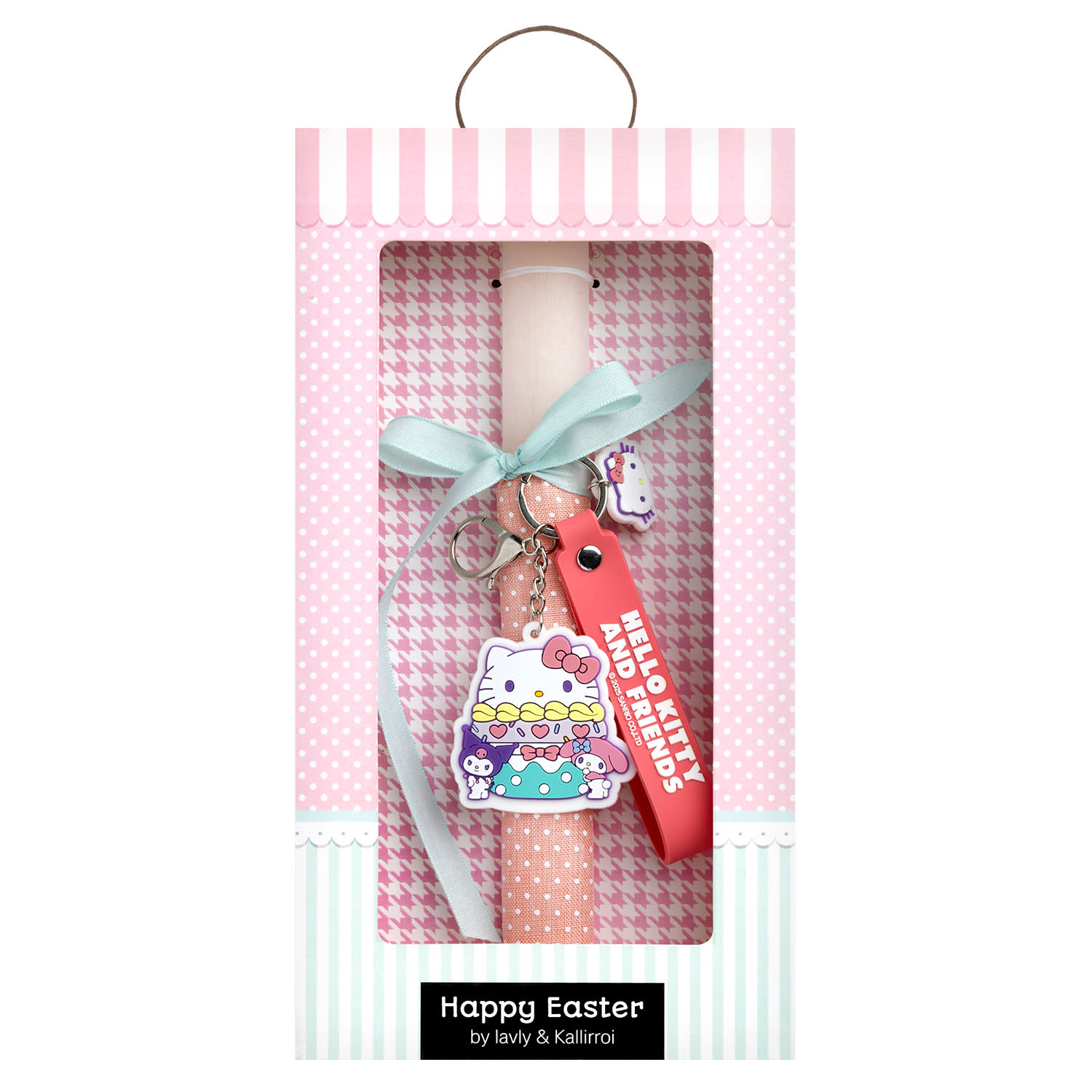 Λαμπάδα Μπρελόκ Hello Kitty