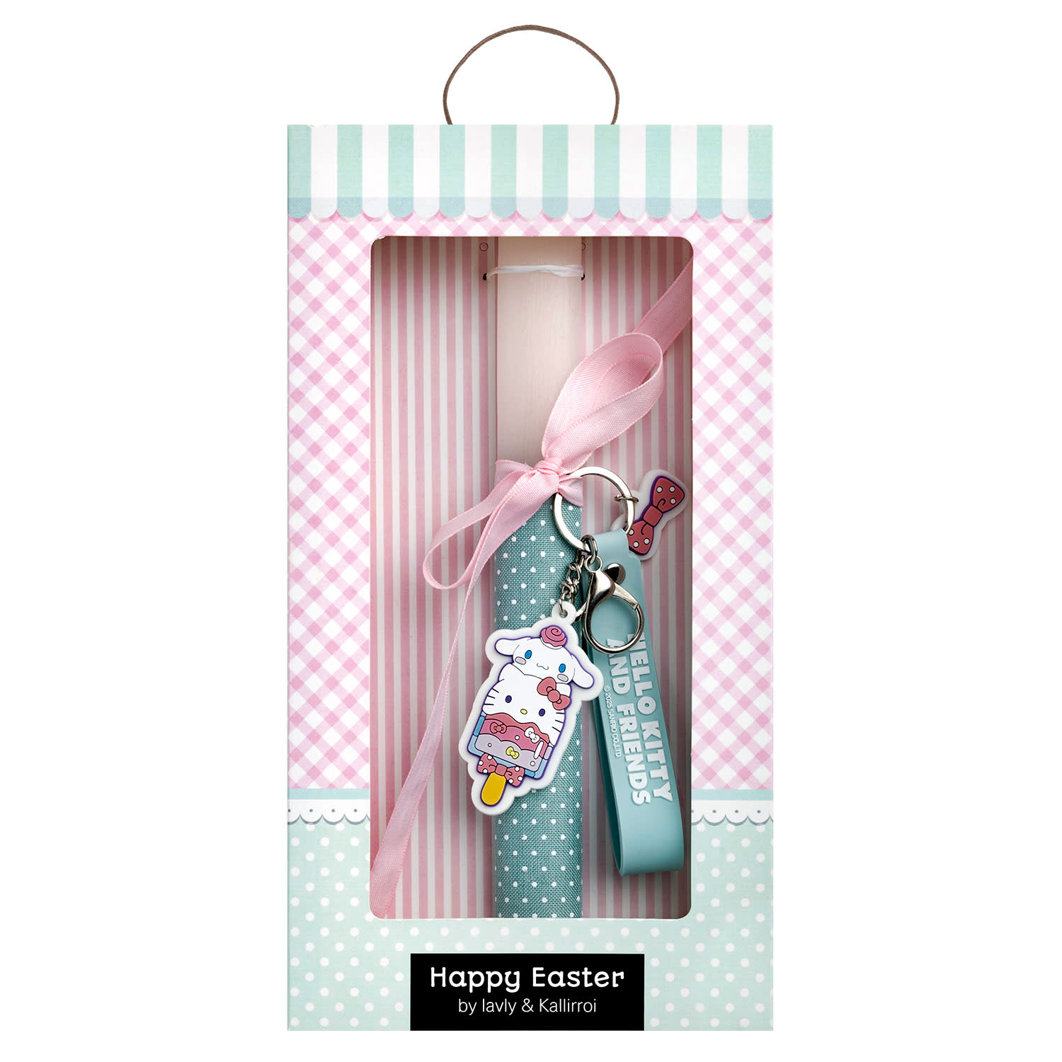 Λαμπάδα Μπρελόκ Hello Kitty σε Παγωτό