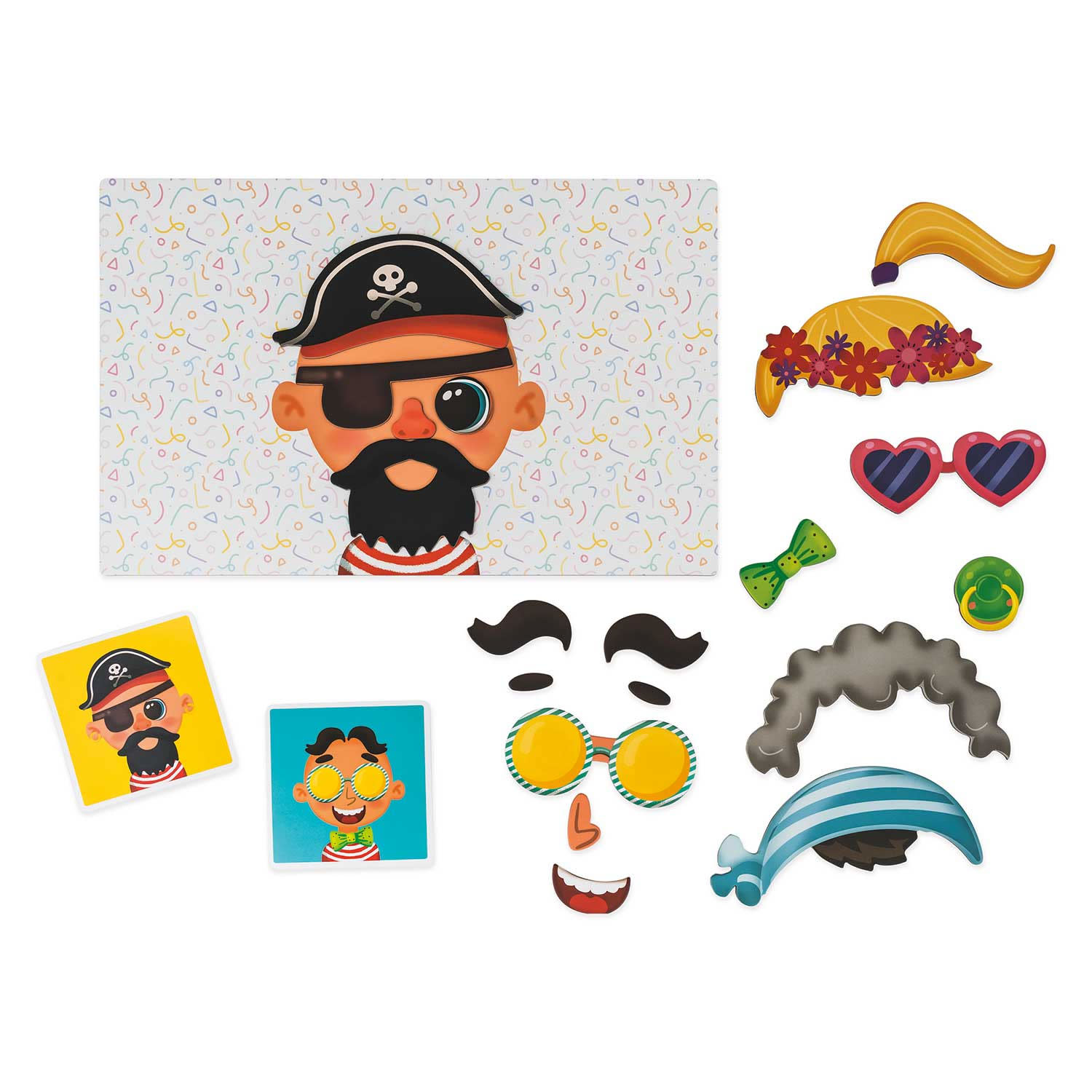 Κάνε κλικ για να δεις την εικόνα 3 του AS HappiHobbi Magnet - Αστεία Πρόσωπα