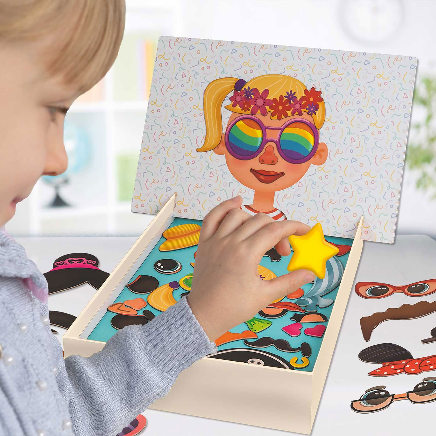 Κάνε κλικ για να δεις την εικόνα 6 του AS HappiHobbi Magnet - Αστεία Πρόσωπα