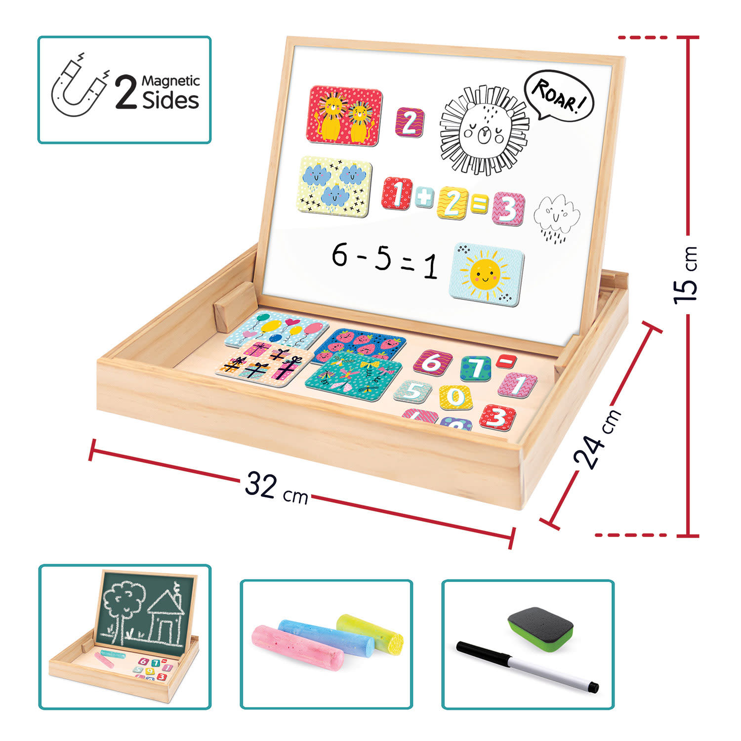 Εικόνα 4 του AS HappiHobbi Magnet Επιτραπέζιος Πίνακας