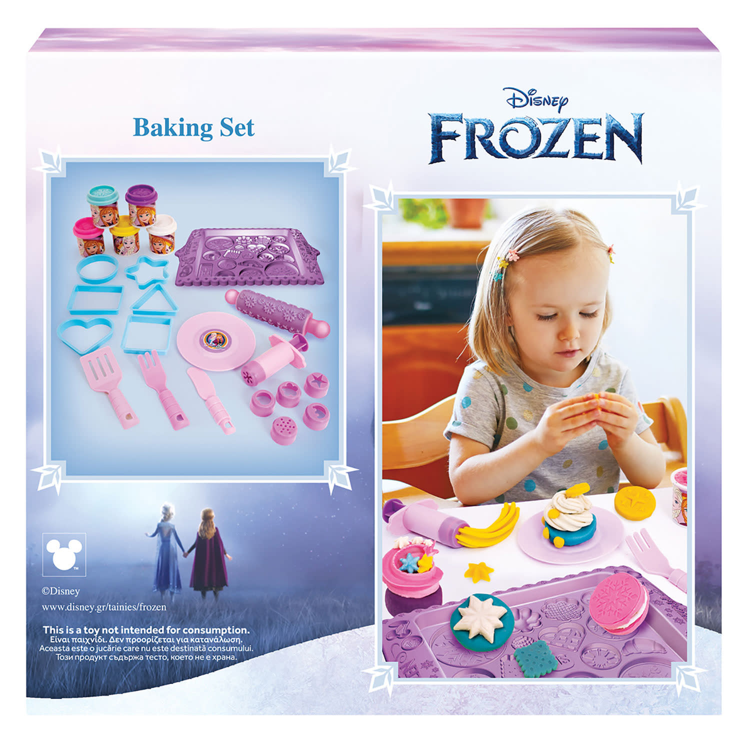 Εικόνα 4 του AS Σετ Πλαστελίνης, Φτιάχνω Μπισκότα Με Την Frozen