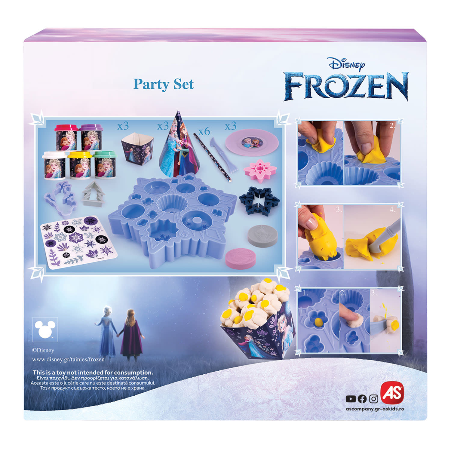 Εικόνα 5 του AS Σετ Πλαστελίνης, Πάρτυ Frozen