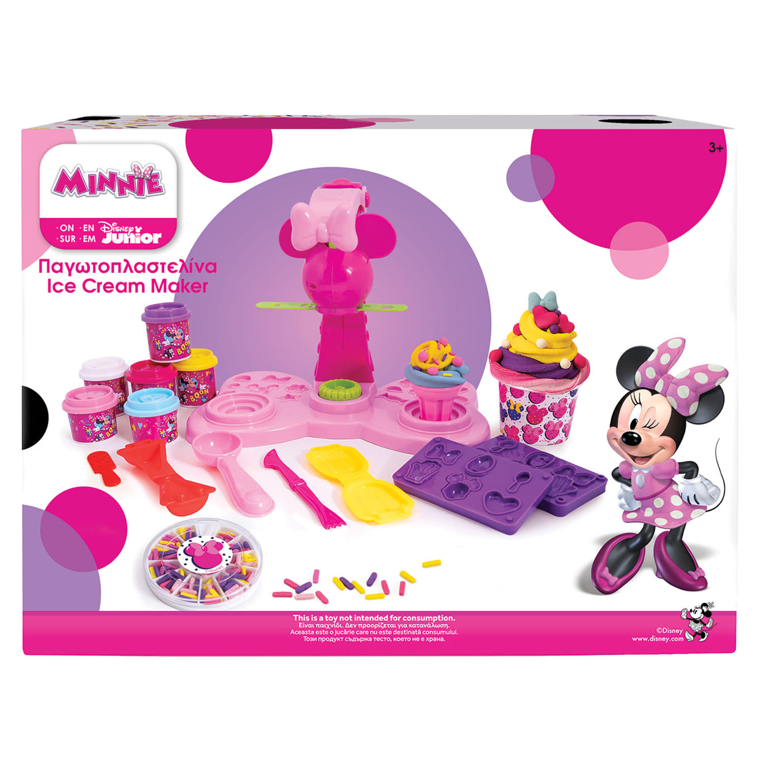 Εικόνα 6 του AS Παγωτοπλαστελίνα Minnie Με Πολύχρωμα Διακοσμητικά Sprinkles