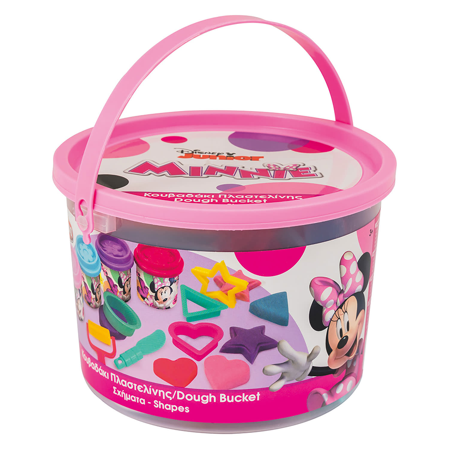 Κουβαδάκι Με 4 Βαζάκια Πλαστελίνης 2OZ Και Εργαλεία Minnie - Assorted (03571)