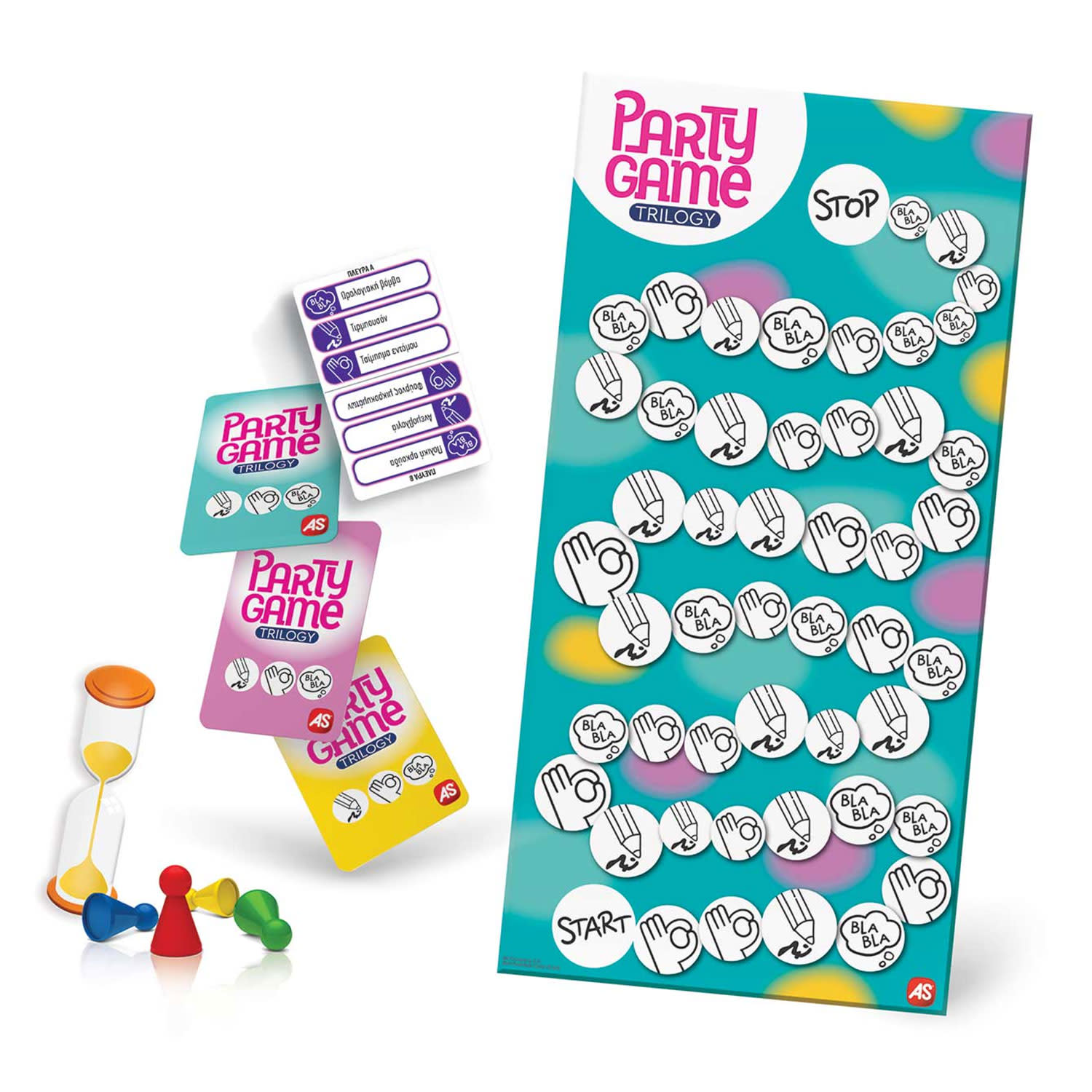 Εικόνα 2 του AS Επιτραπέζιο Party Game Trilogy (25148)