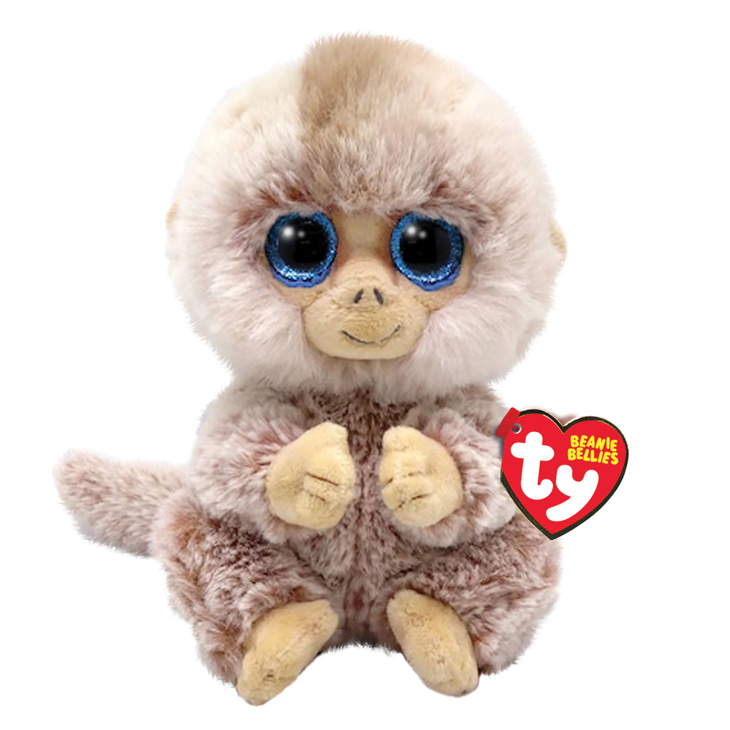 TY Λούτρινο BB Μαϊμουδάκι Καφέ 15εκ.