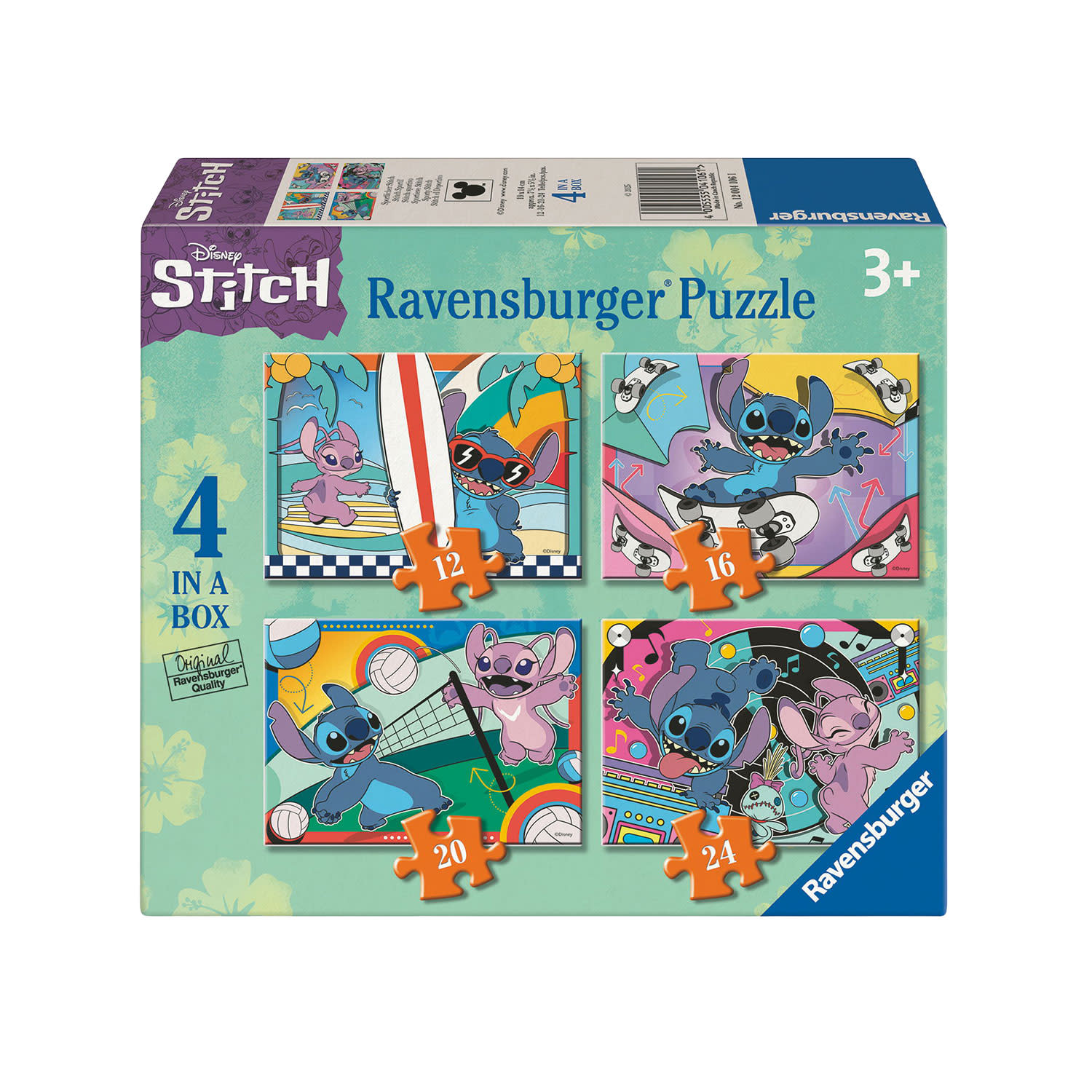 Εικόνα 1 του Ravensburger Puzzle Stitch Vacay Mode 4 in a Box