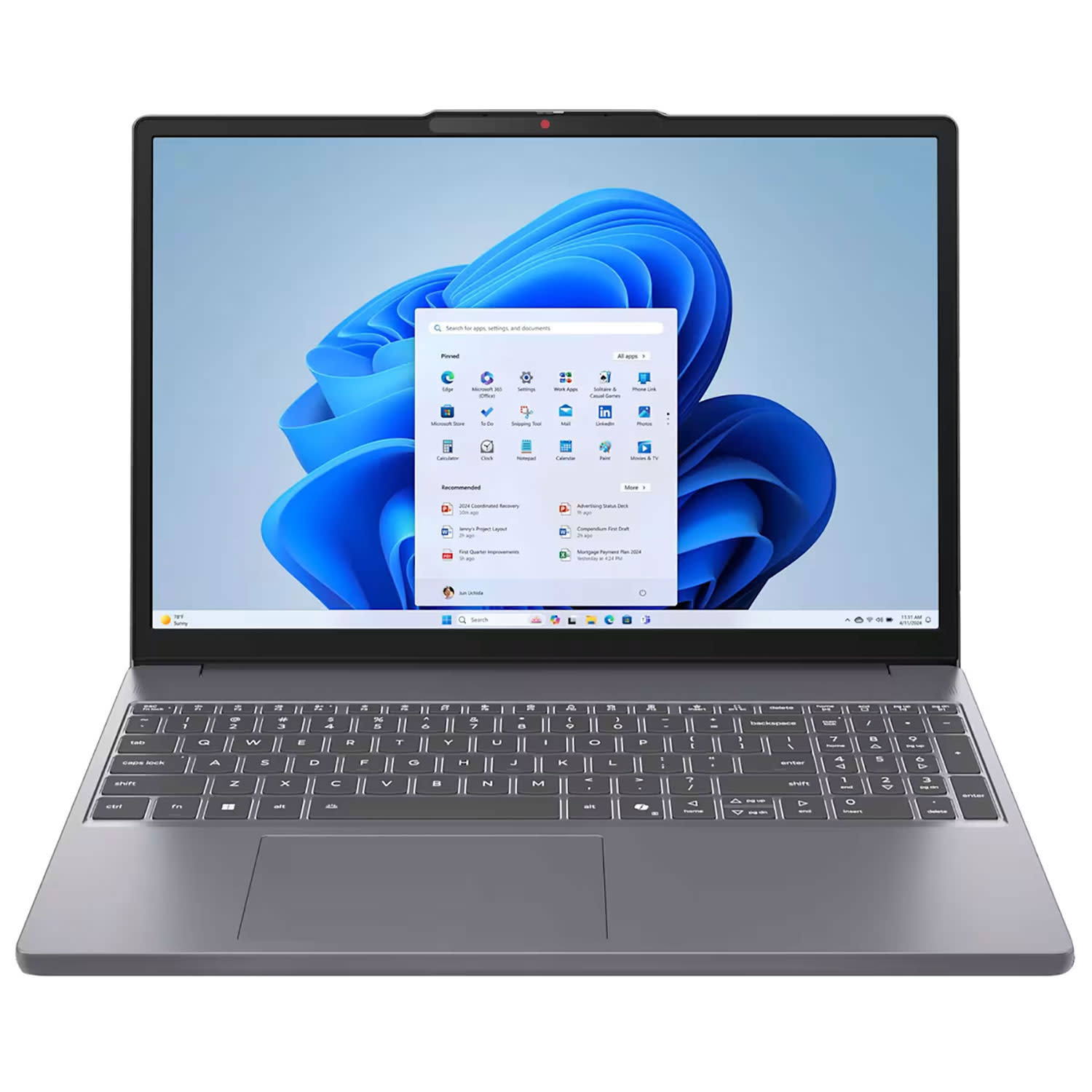 Εικόνα 1 του Lenovo IdeaPad Slim 3 Laptop 15.1" OLED (Ryzen 7 170/24 GB/1 TB/Radeon™ 680M Graphics/Windows 11 Home)