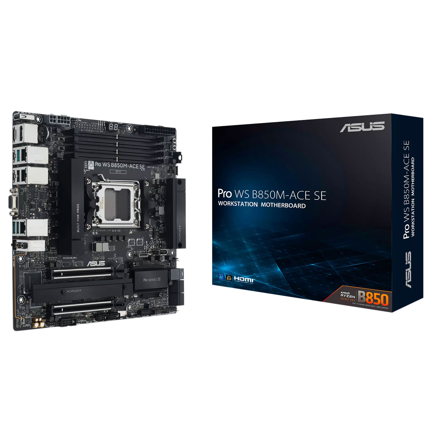 Εικόνα 1 του Asus Motherboard B850M PRO WS ACE SE (Β850/AM5/DDR5)