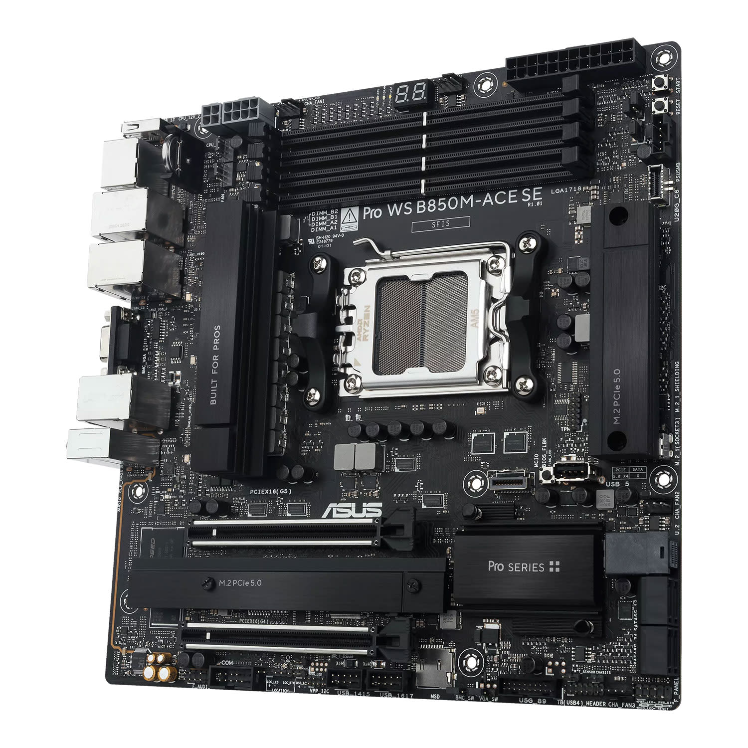 Εικόνα 5 του Asus Motherboard B850M PRO WS ACE SE (Β850/AM5/DDR5)