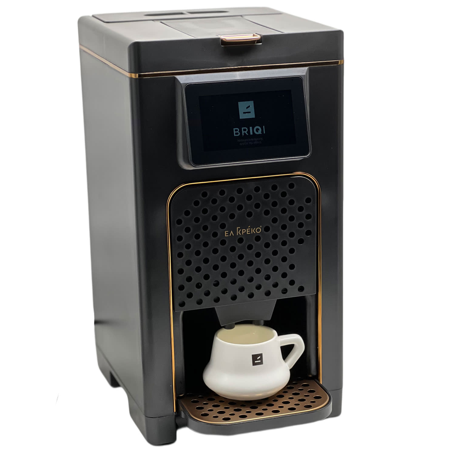Κάνε κλικ για να δεις την εικόνα 4 του Ελ Γκρέκο BRIQI Q2 10-05024 Συσκευή Ελληνικού Καφέ