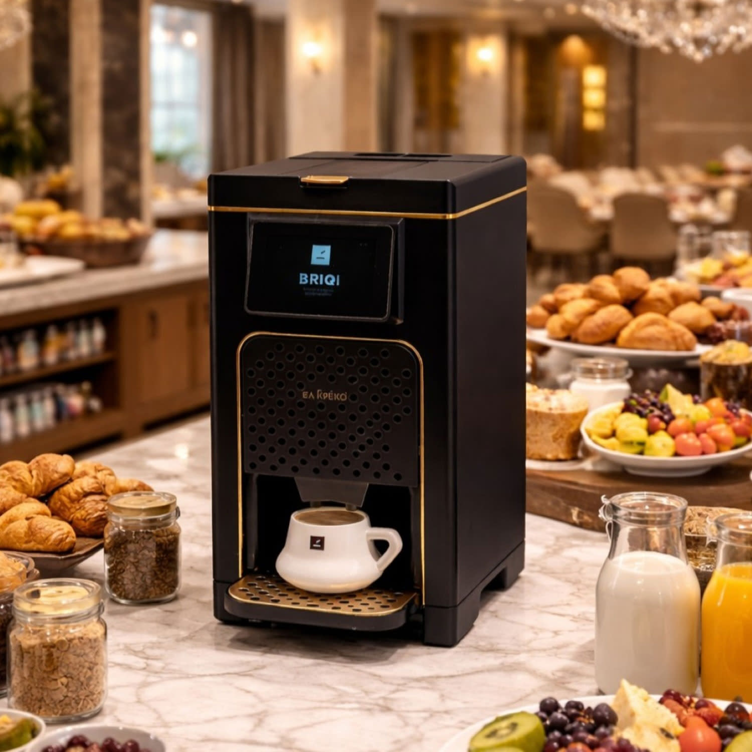 Κάνε κλικ για να δεις την εικόνα 6 του Ελ Γκρέκο BRIQI Q2 10-05024 Συσκευή Ελληνικού Καφέ