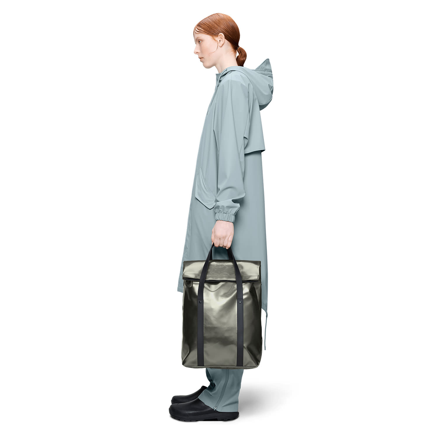 Κάνε κλικ για να δεις την εικόνα 5 του Rains 2 Way Tote Backpack W3 Raven