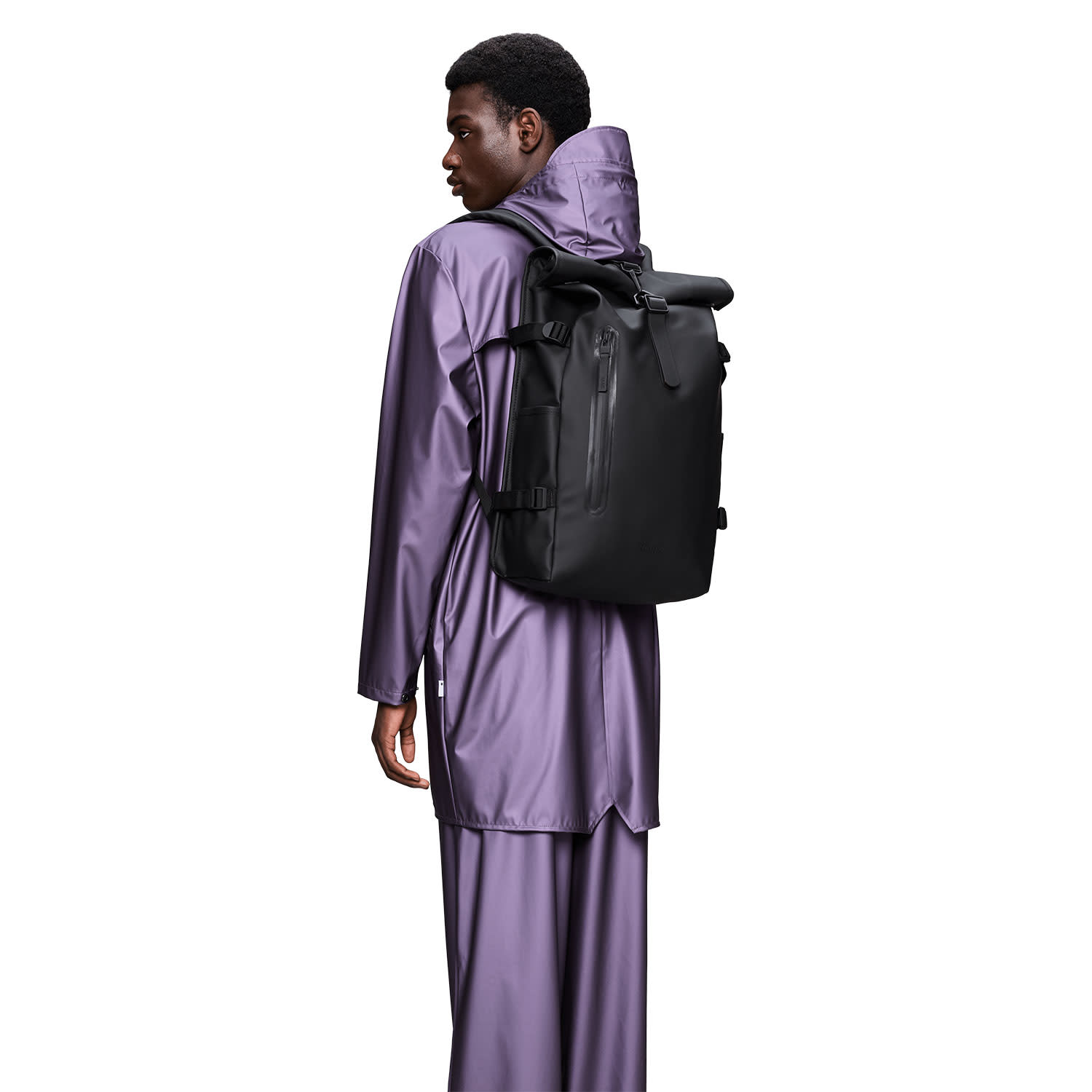 Εικόνα 4 του Rains Rolltop Rucksack Large W3 Black