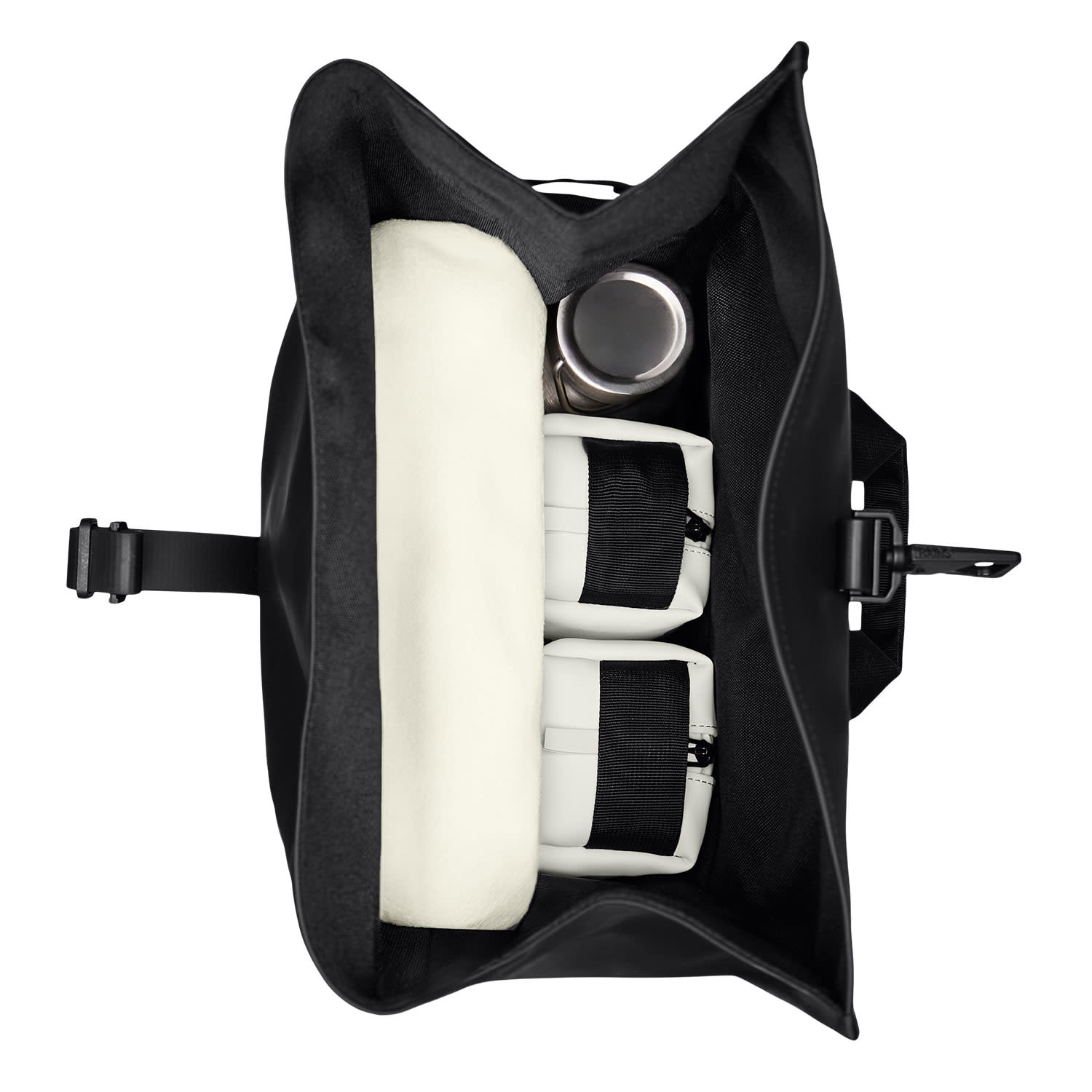 Εικόνα 6 του Rains Rolltop Rucksack Large W3 Black