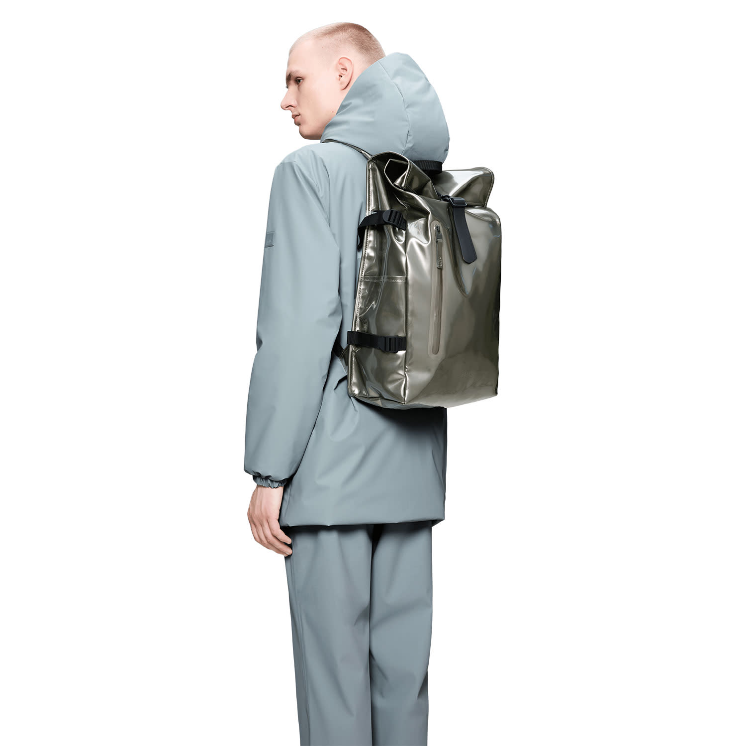 Εικόνα 4 του Rains Rolltop Rucksack Large W3 Raven