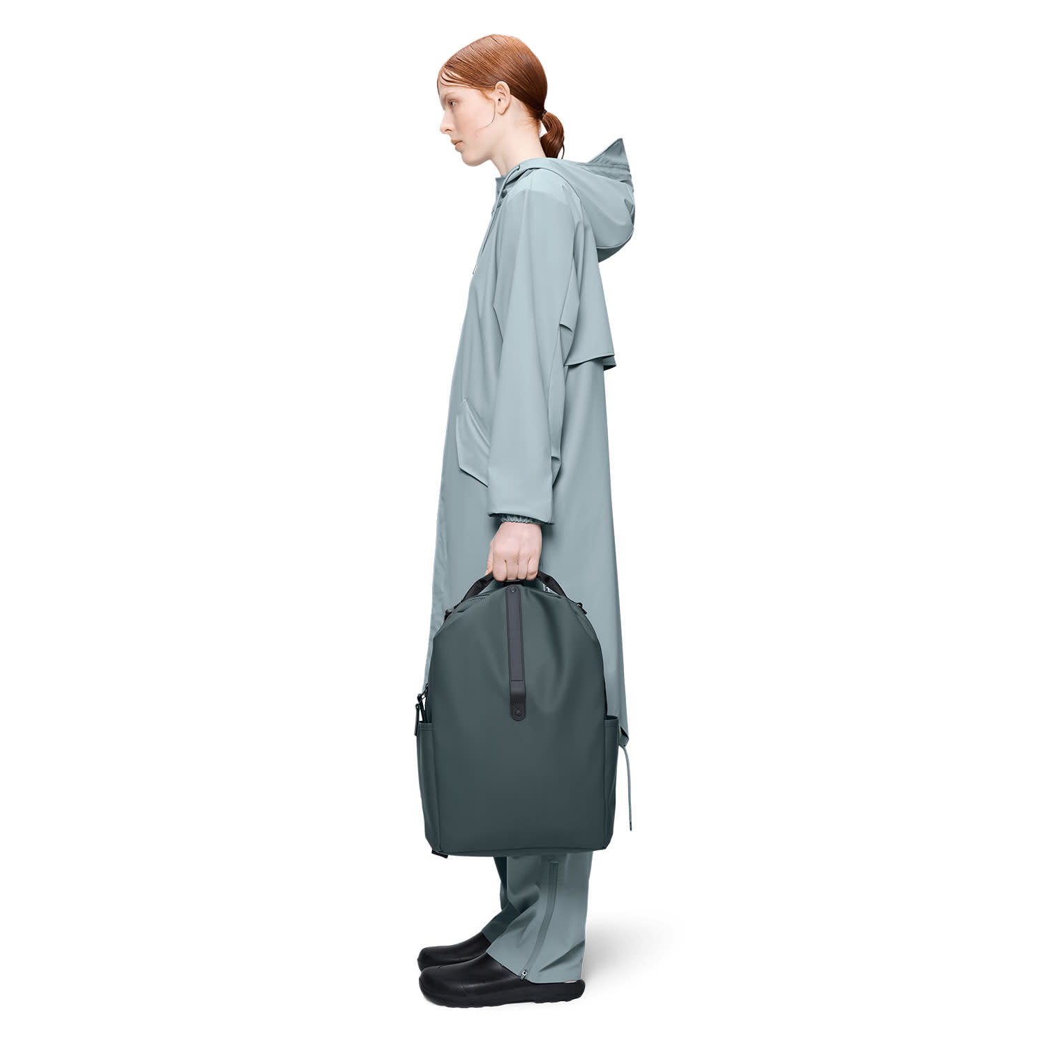 Εικόνα 4 του Rains Clip Front Backpack W3 Dark Grey