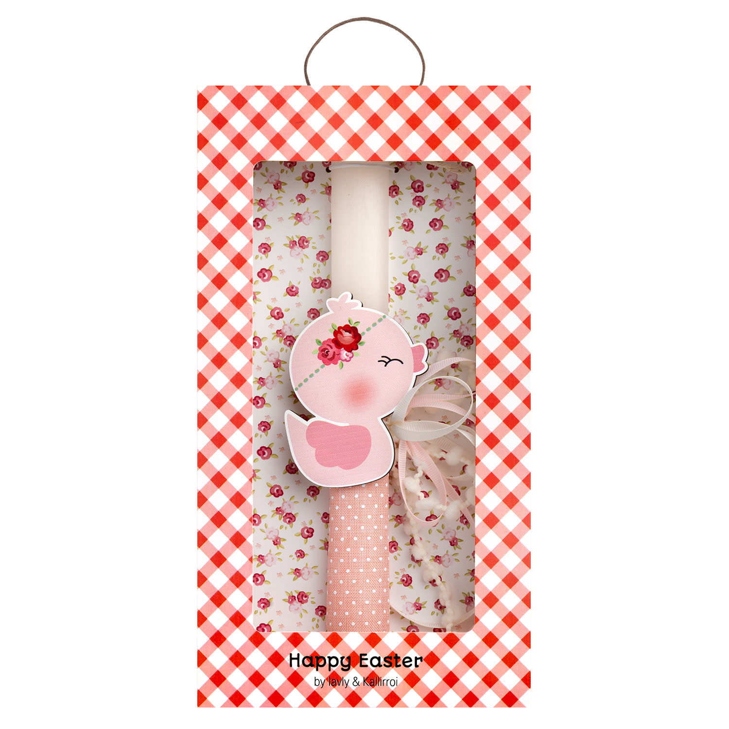 Χειροποίητη Λαμπάδα Παπάκι