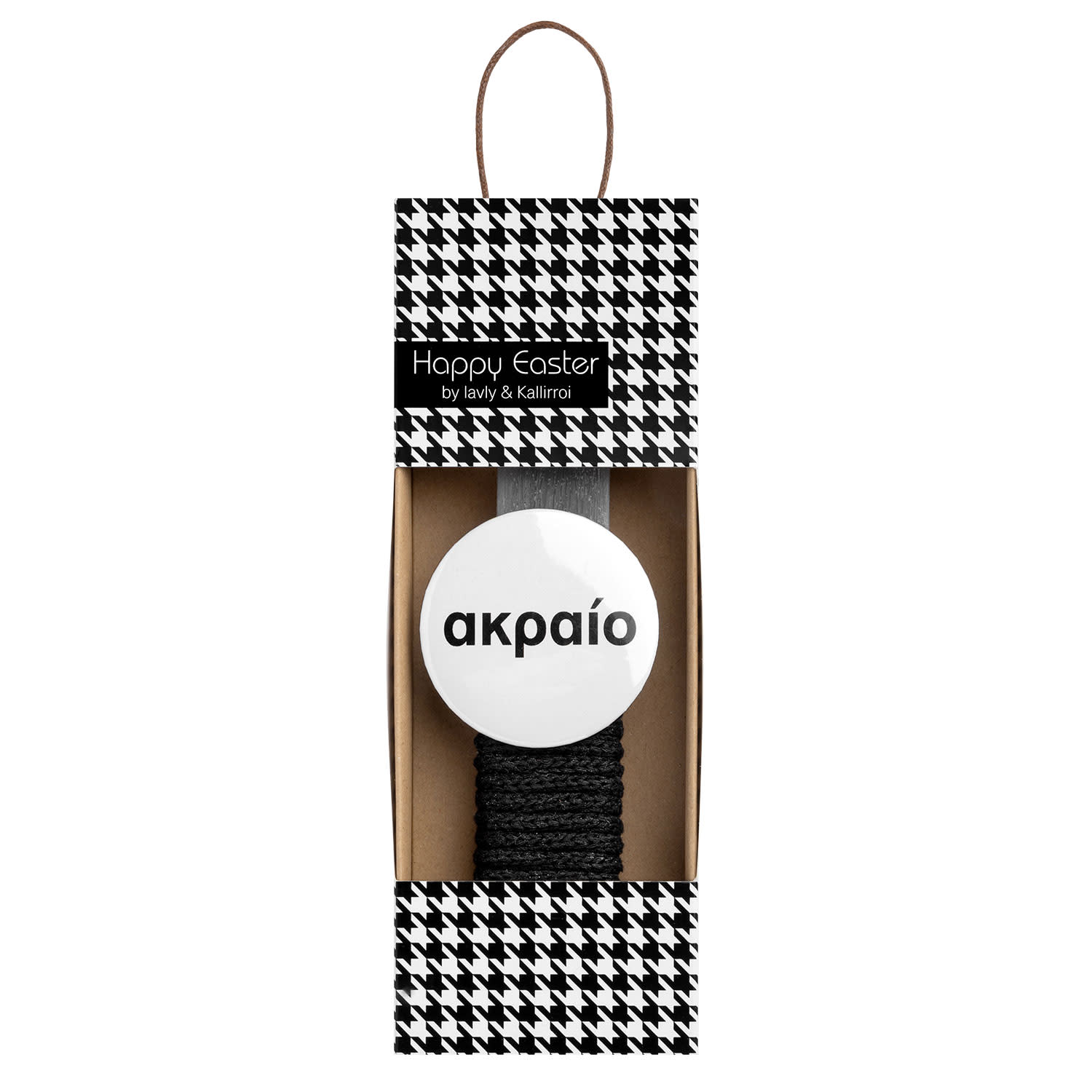 Κάνε κλικ για να δεις την εικόνα 1 του Χειροποίητη Λαμπάδα Κονκάρδα "ΑΚΡΑΙΟ"