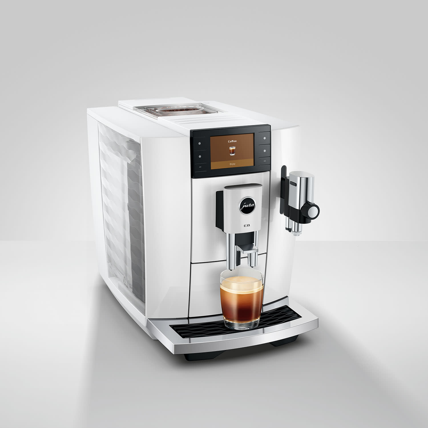 Εικόνα 9 του Jura Καφετιέρα Espresso Αυτόματη E8 Piano White