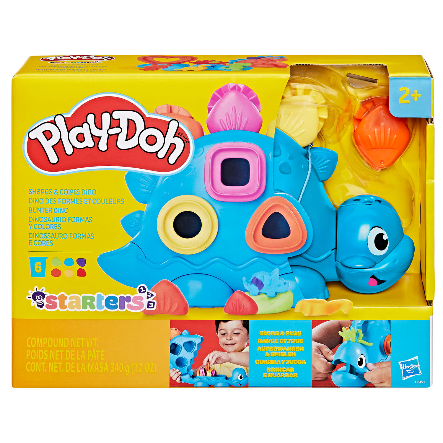 Play-Doh Starters Shapes And Colors Dino