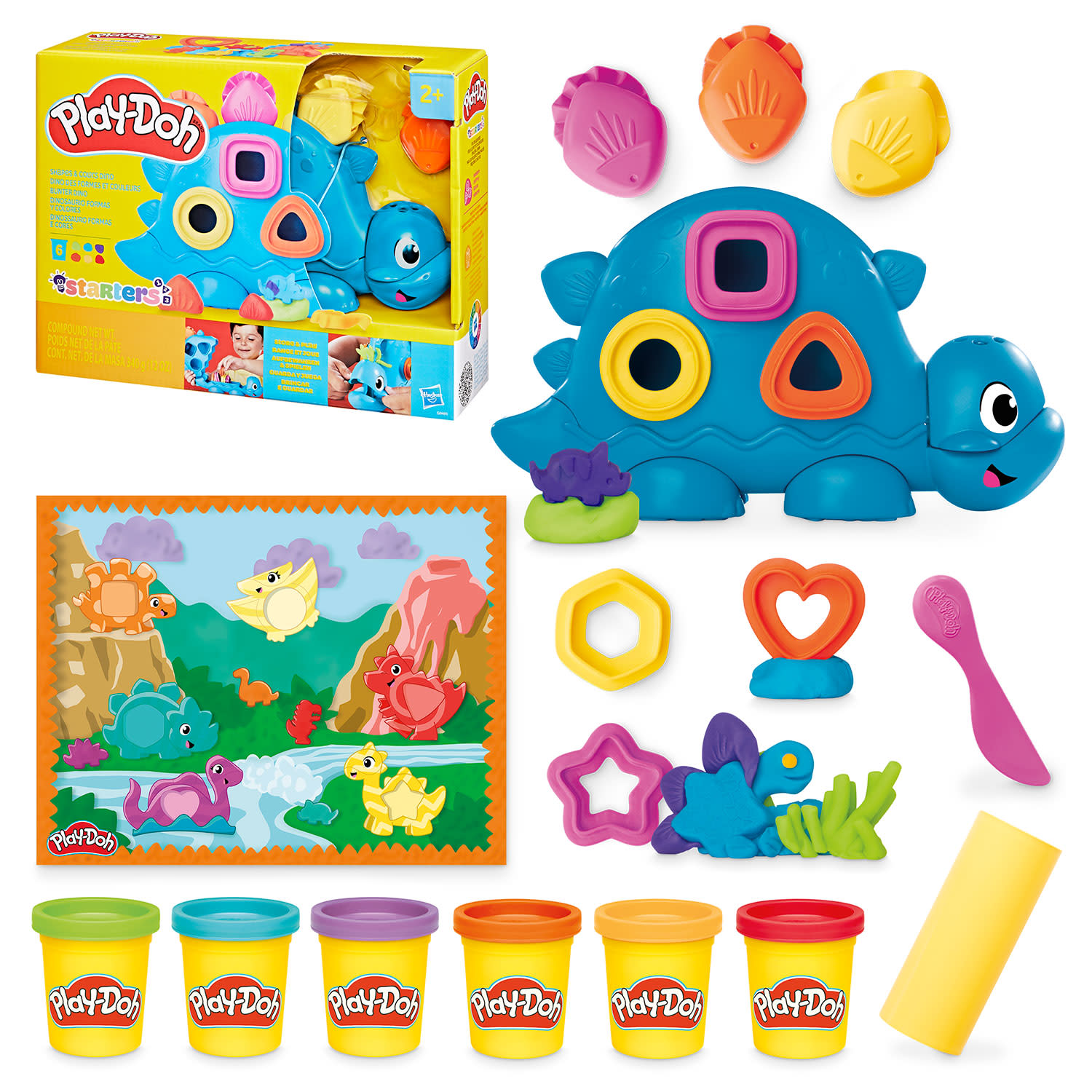 Εικόνα 9 του Play-Doh Starters Shapes And Colors Dino