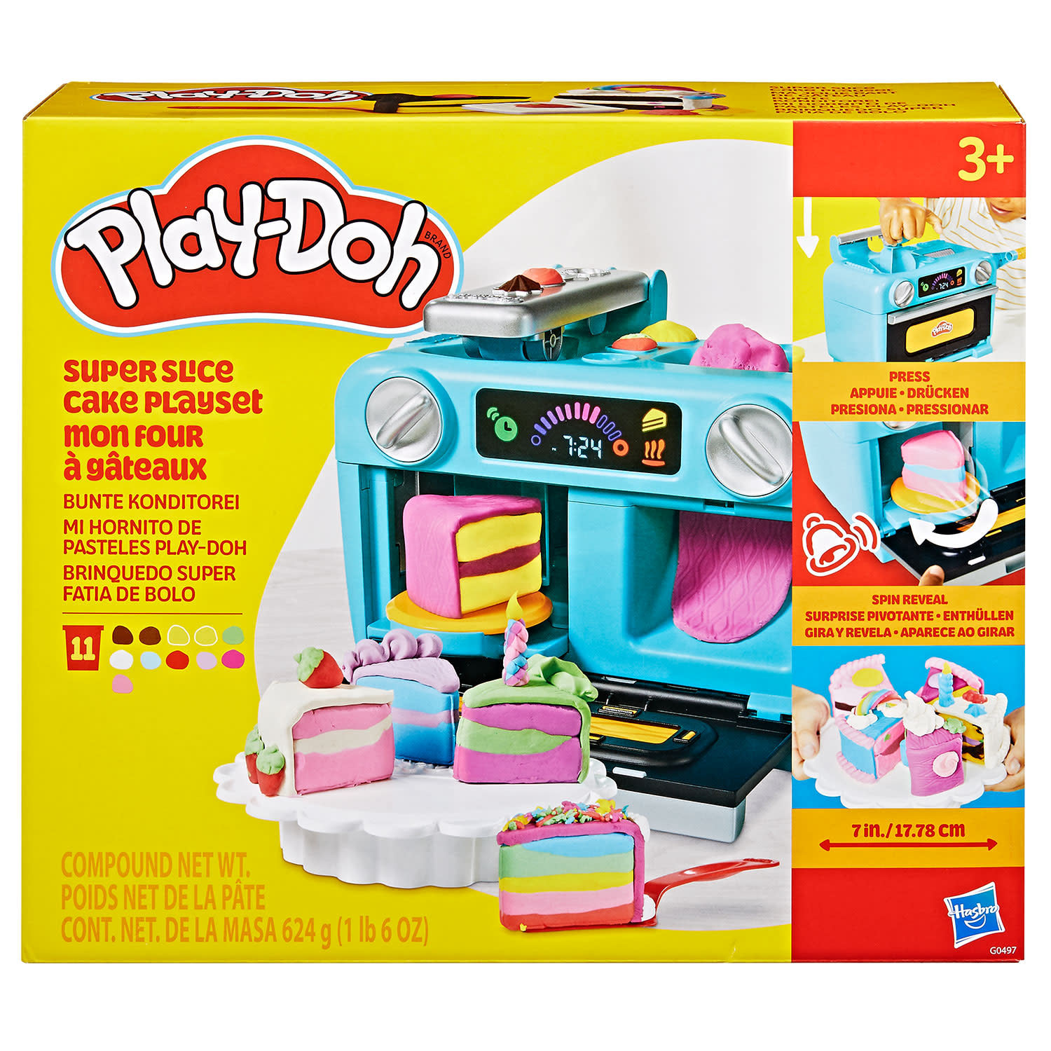 Play-Doh Super Slice Cake Playset