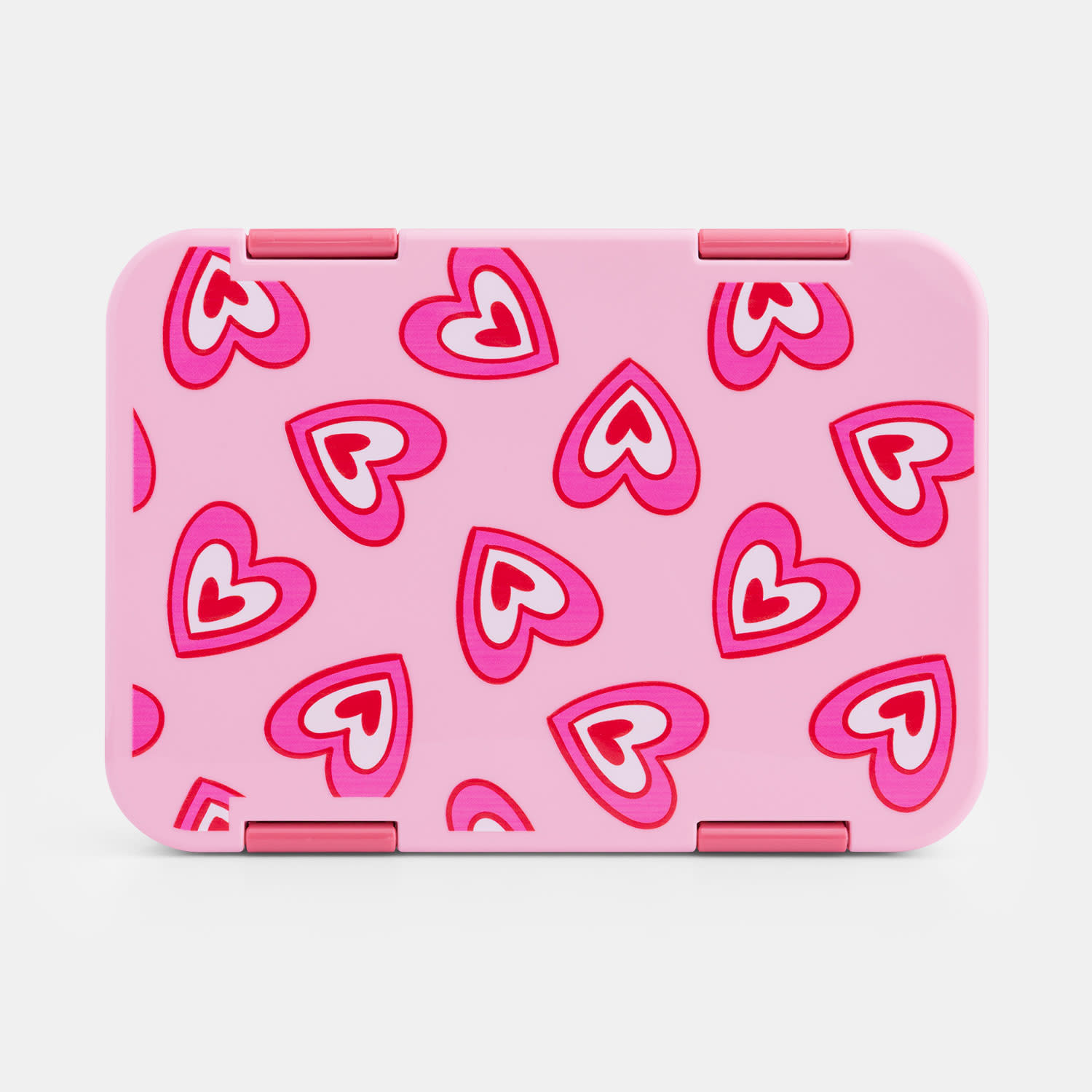 Goomby Φαγητοδοχείο Pink Retro Hearts 810ml