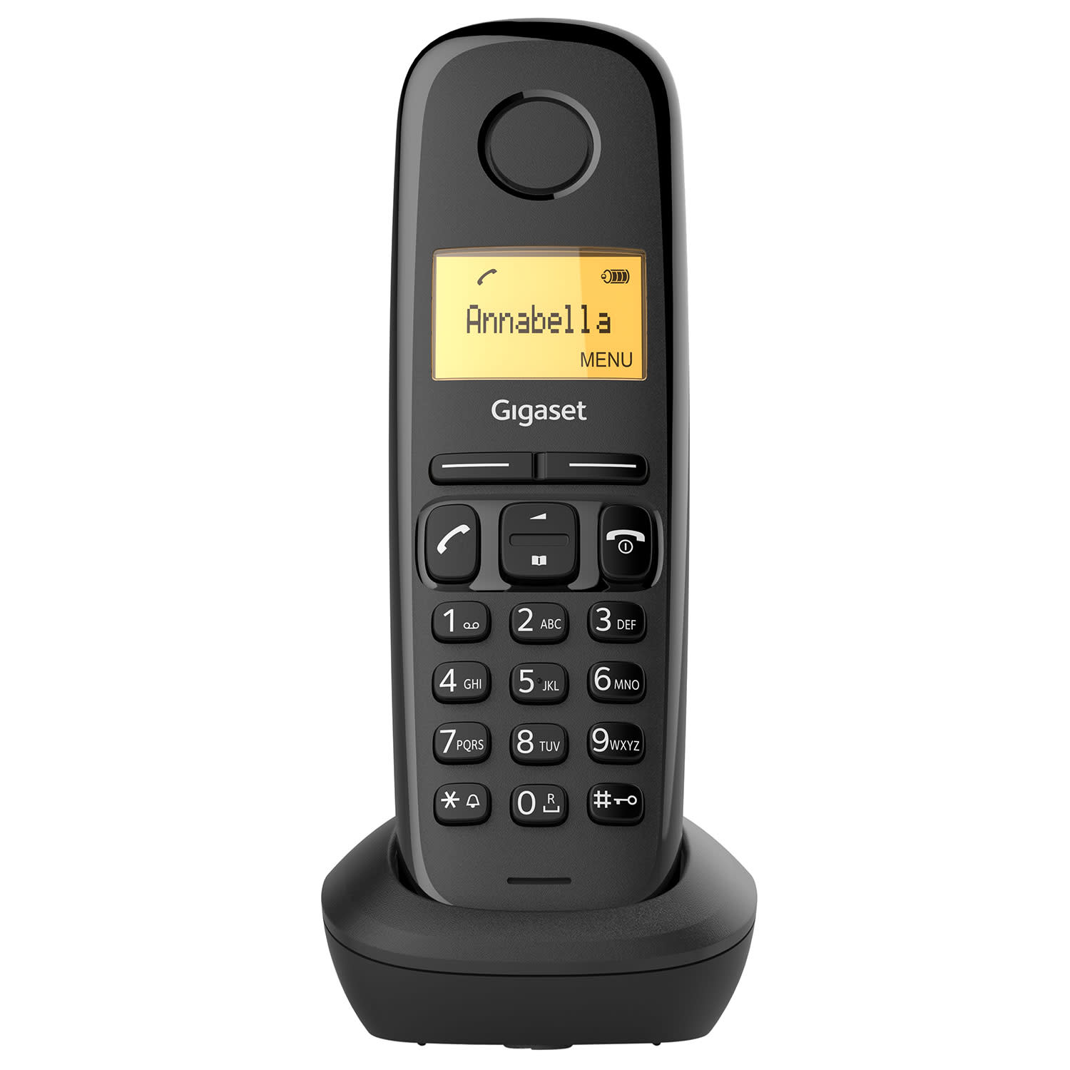 Gigaset Ασύρματο Τηλέφωνο Gigaset A170 Μαύρο
