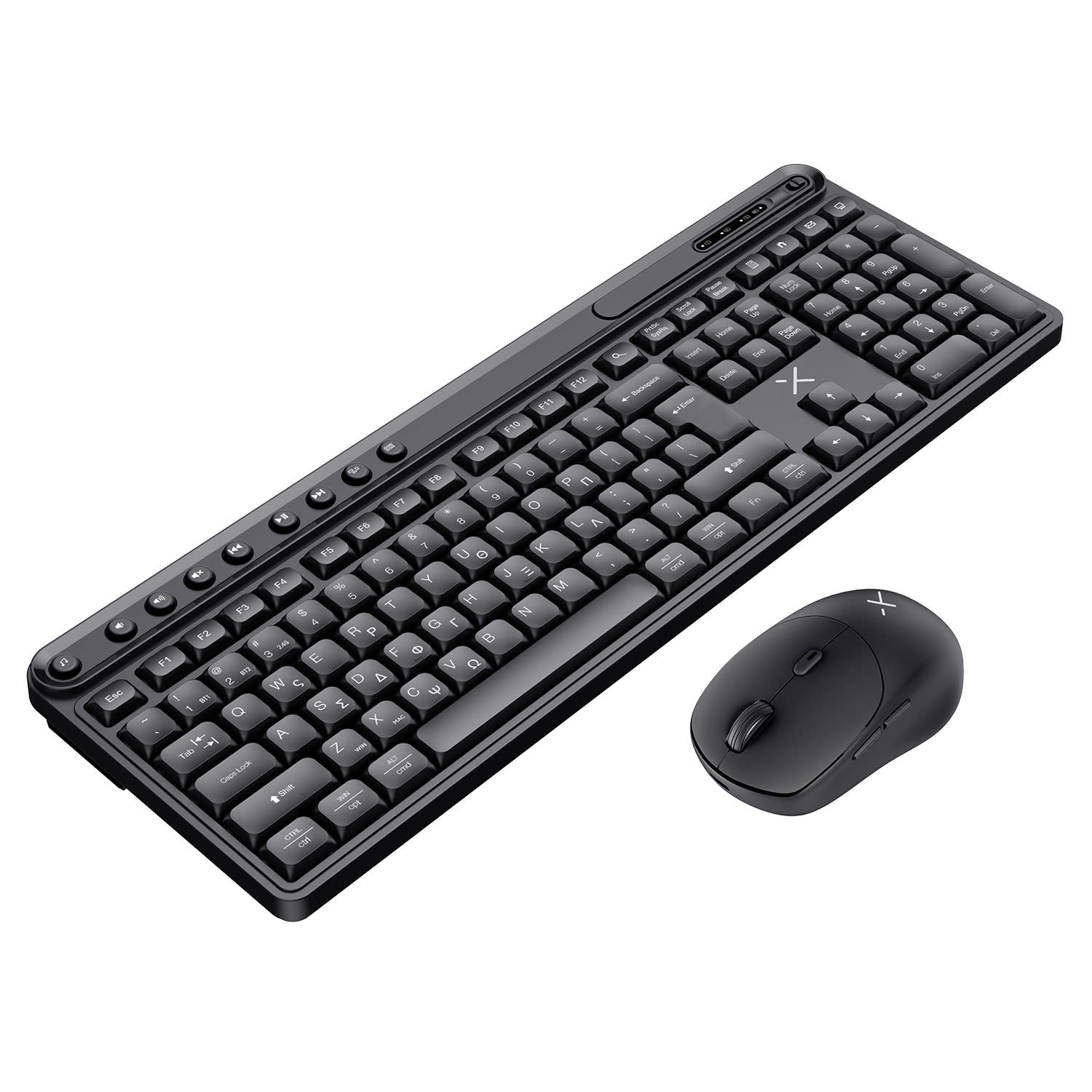 Κάνε κλικ για να δεις την εικόνα 3 του Turbo-X Office Comfort Πληκτρολόγιο-Ποντίκι Ασύρματο RF 2.4GHz & Bluetooth