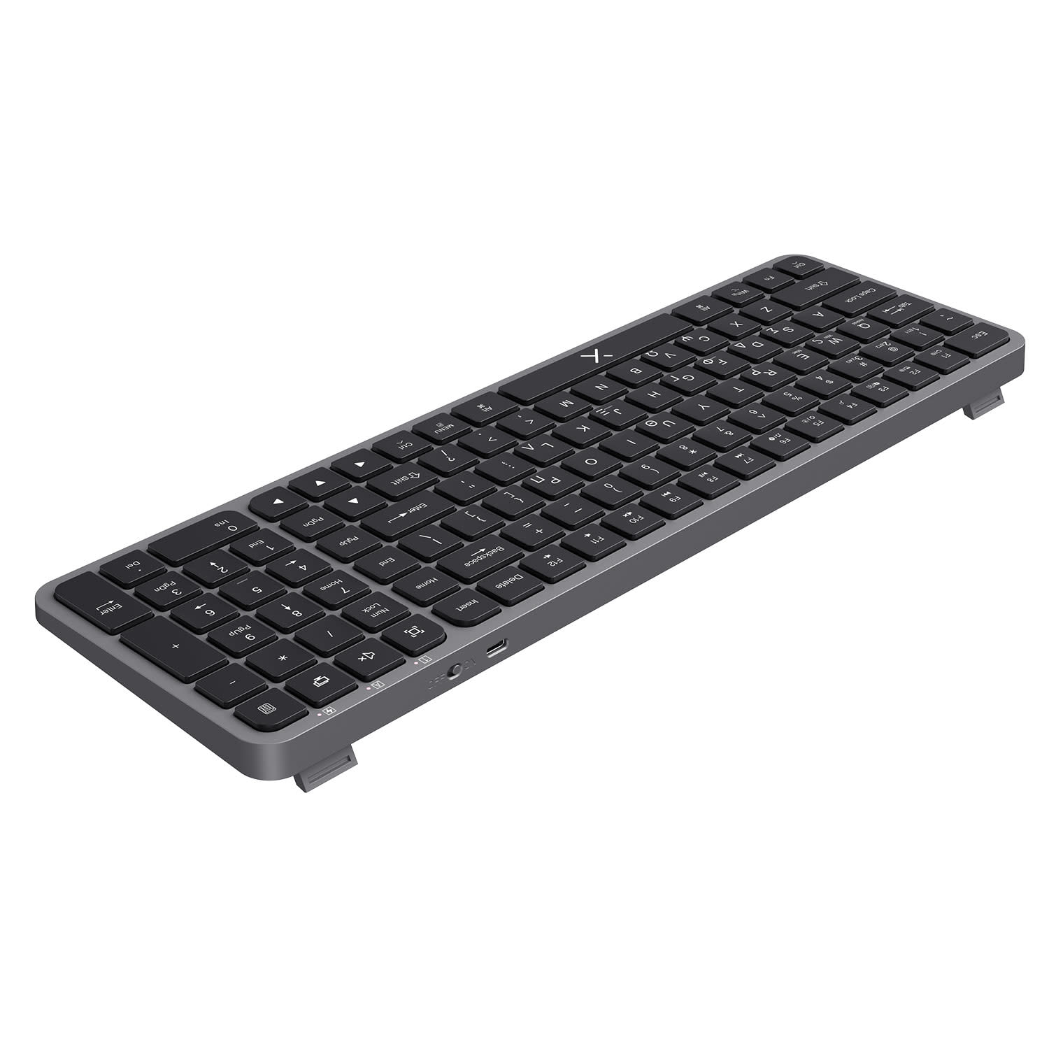 Εικόνα 4 του Turbo-X Πληκτρολόγιο Office Basic+ Ασύρματο RF 2.4GHz & Bluetooth