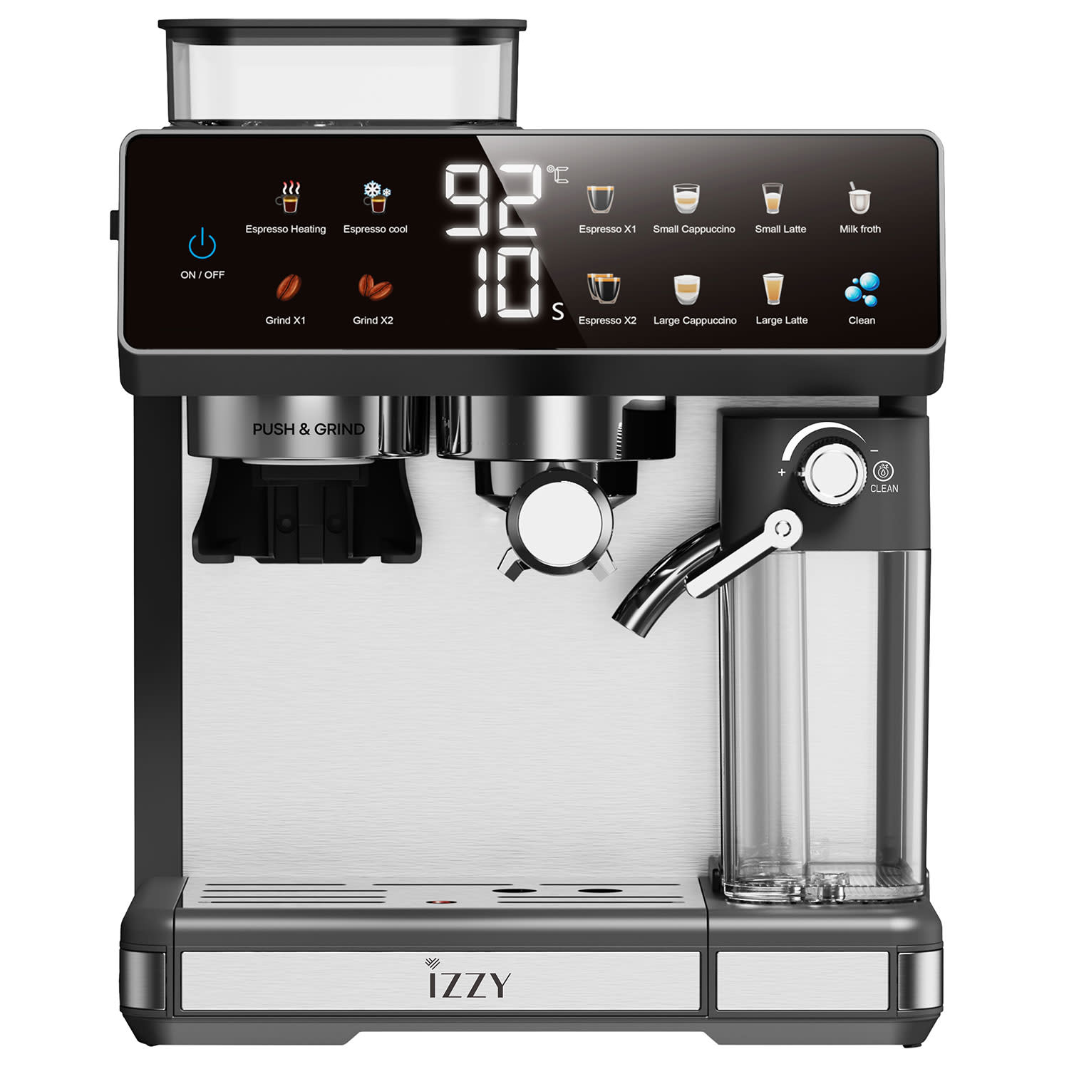 Izzy Καφετιέρα Espresso Ημιαυτόματη IZ-6028