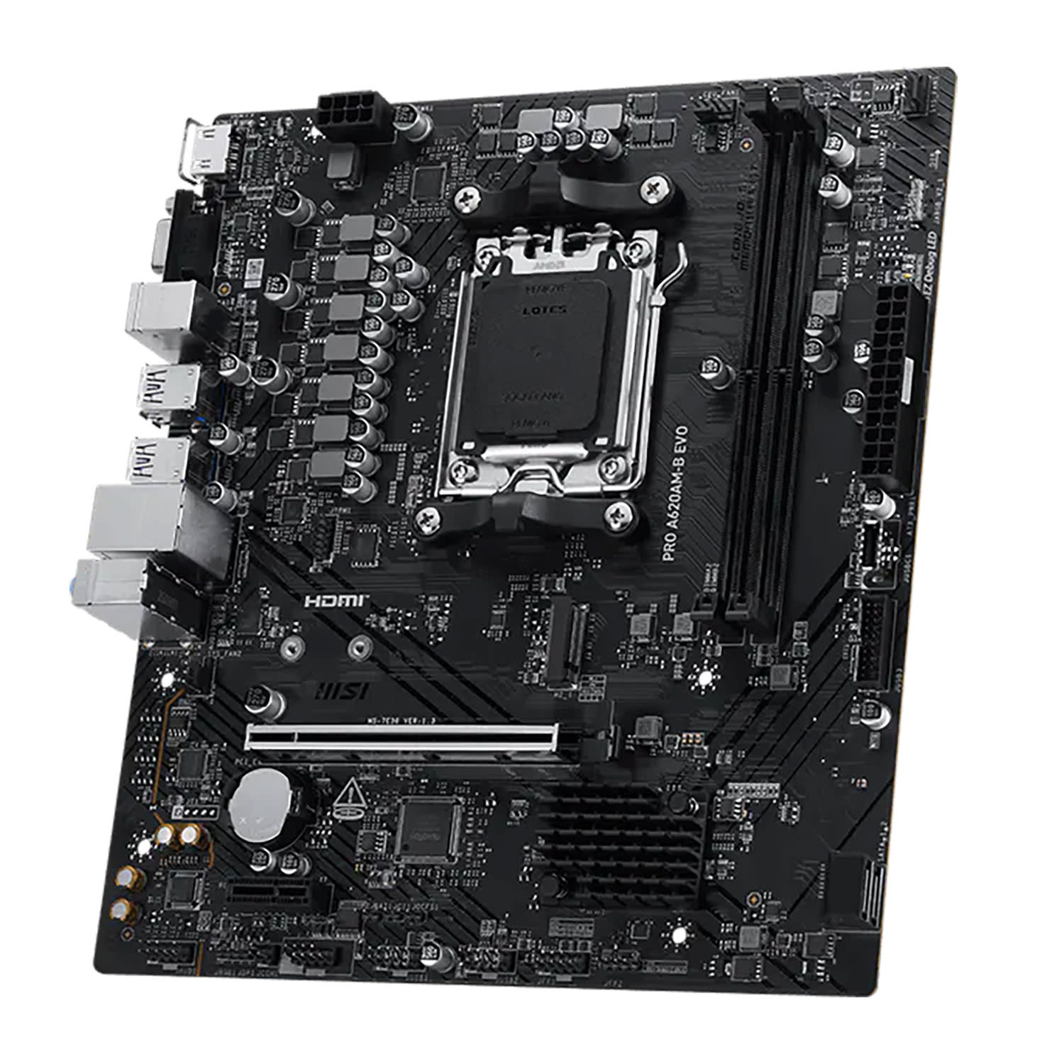 Κάνε κλικ για να δεις την εικόνα 4 του MSI Motherboard A620A M-B EVO (A620/AM5/DDR5)