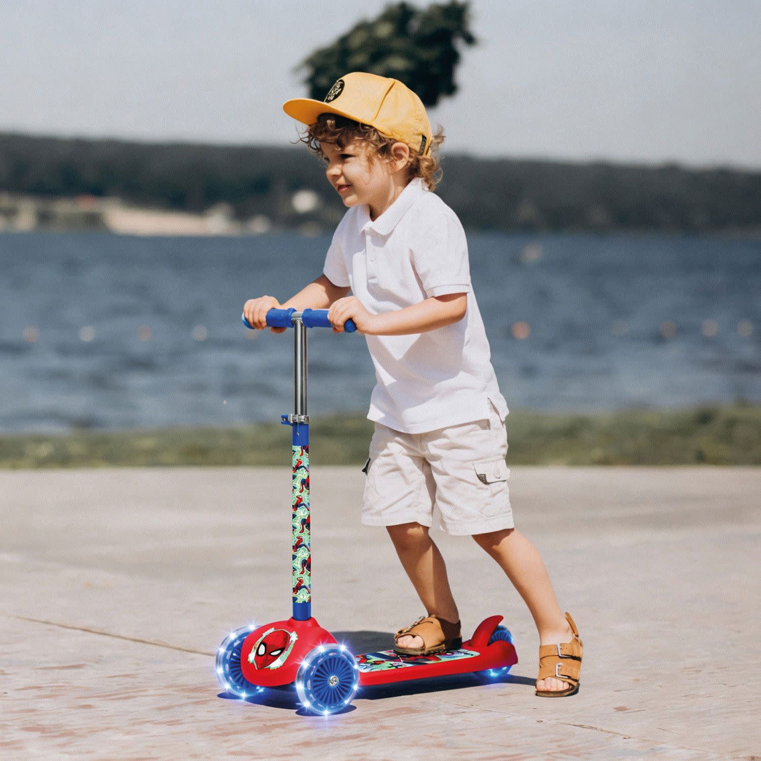 Εικόνα 4 του AS Πατίνι Spider-Man με φωτιζόμενες ρόδες Λαμπάδα