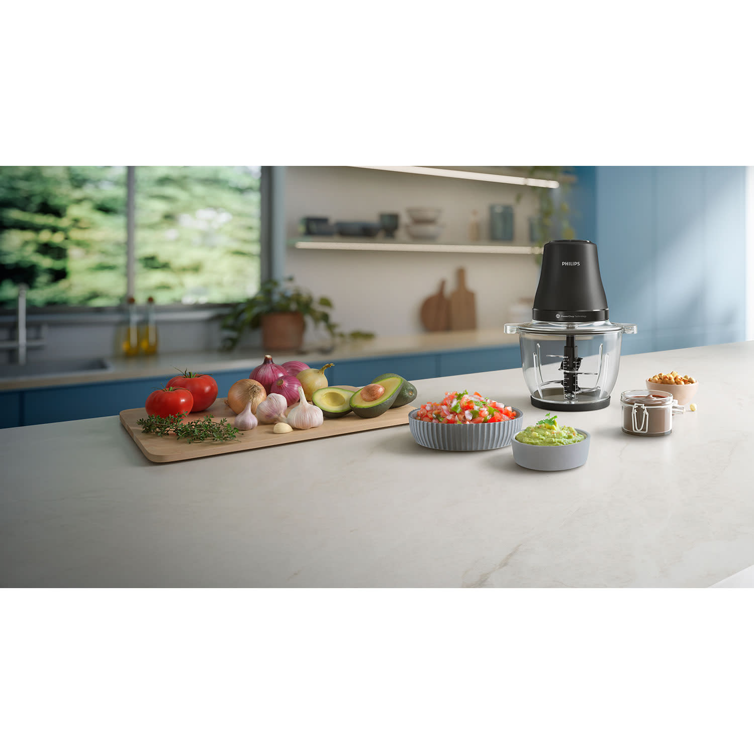 Εικόνα 4 του Philips Πολυκόπτης HR1502/00 3000