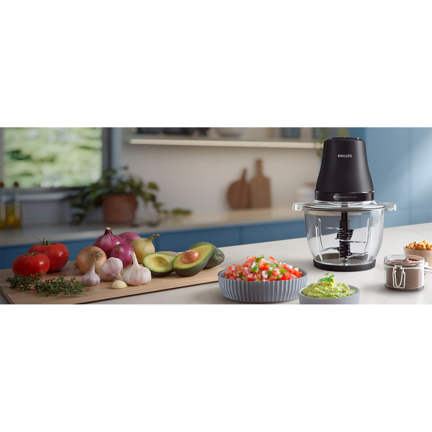 Εικόνα 7 του Philips Πολυκόπτης HR1502/00 3000