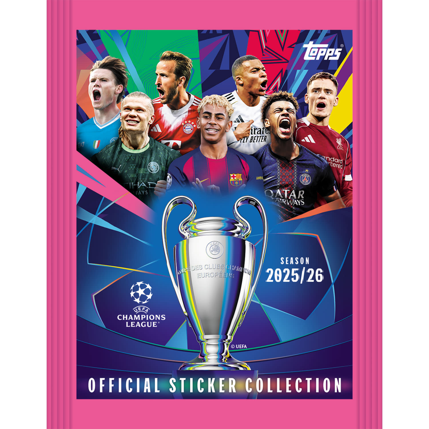 Topps UEFA Champions League 2026 Αυτοκόλλητα